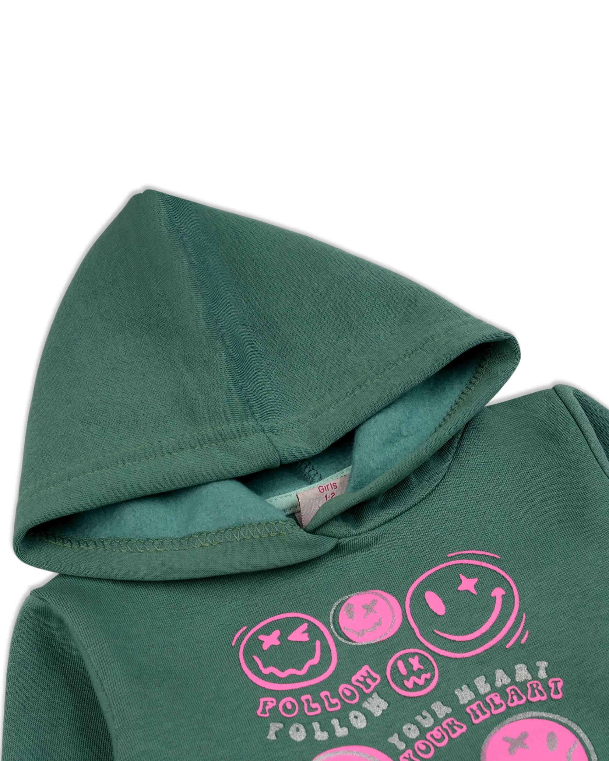 Valuables Girl's Hooded Full Sleeves T-Shirt, Girls T-Shirts, Chase Value, Chase Value