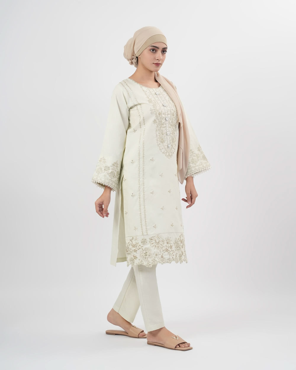 Valuables Women Embroidered 2PCS Suit, Women Shalwar Suits, Chase Value, Chase Value