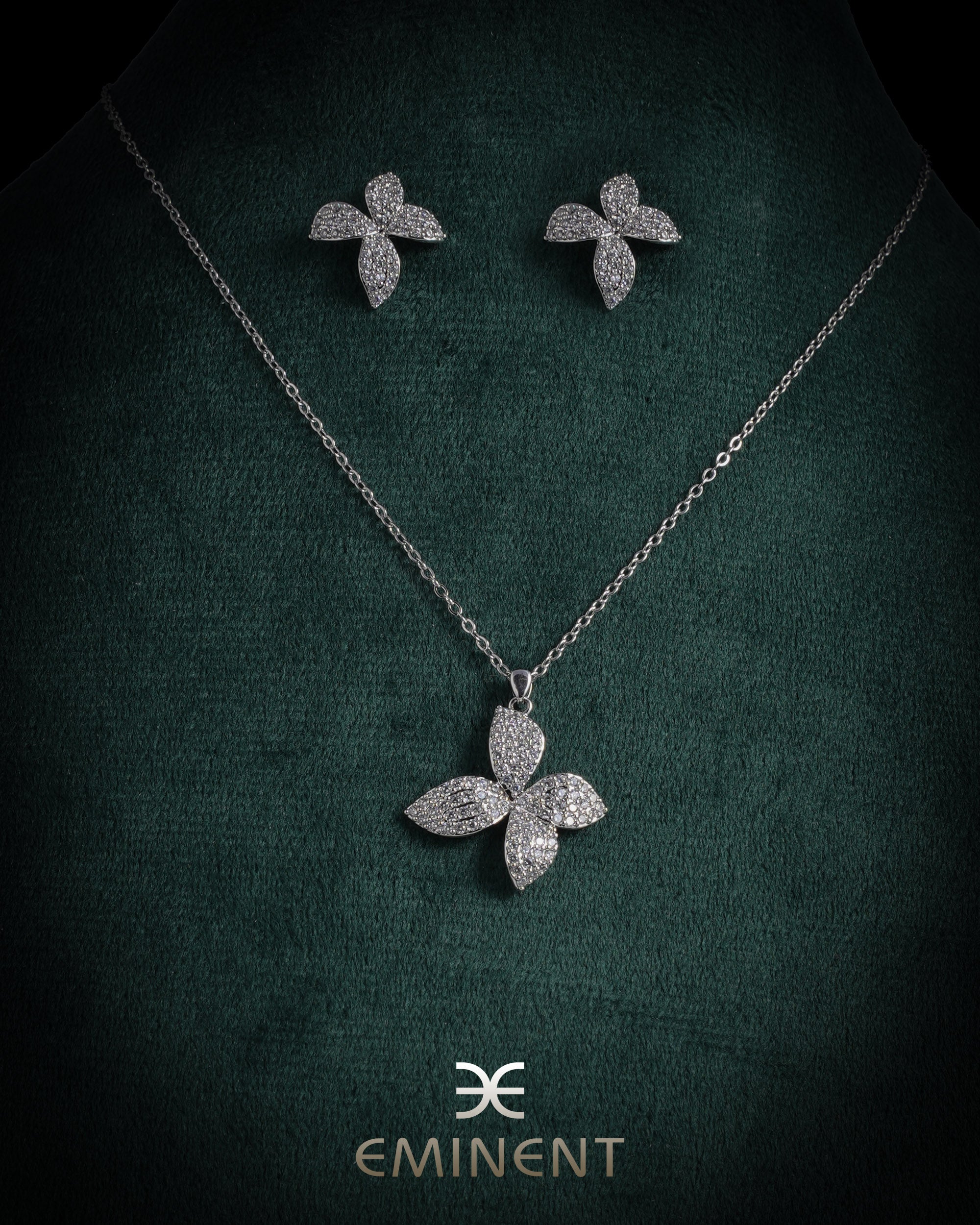 Eminent Women's Chain Locket Earing Set, Girls Jewellery Sets, Eminent, Chase Value