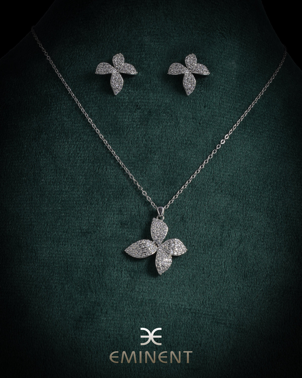 Eminent Women's Chain Locket Earing Set, Girls Jewellery Sets, Eminent, Chase Value