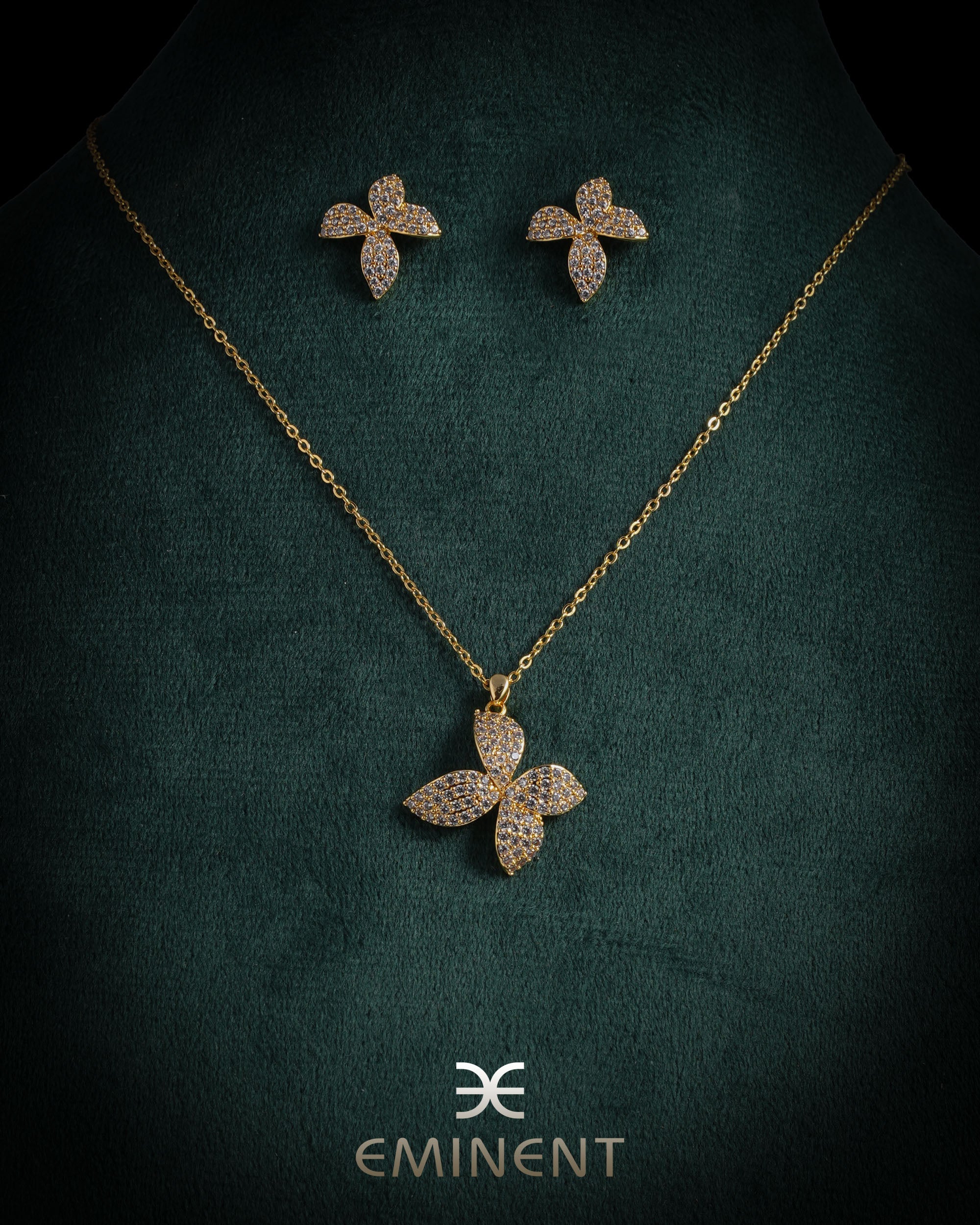 Eminent Women's Chain Locket Earing Set, Girls Jewellery Sets, Eminent, Chase Value