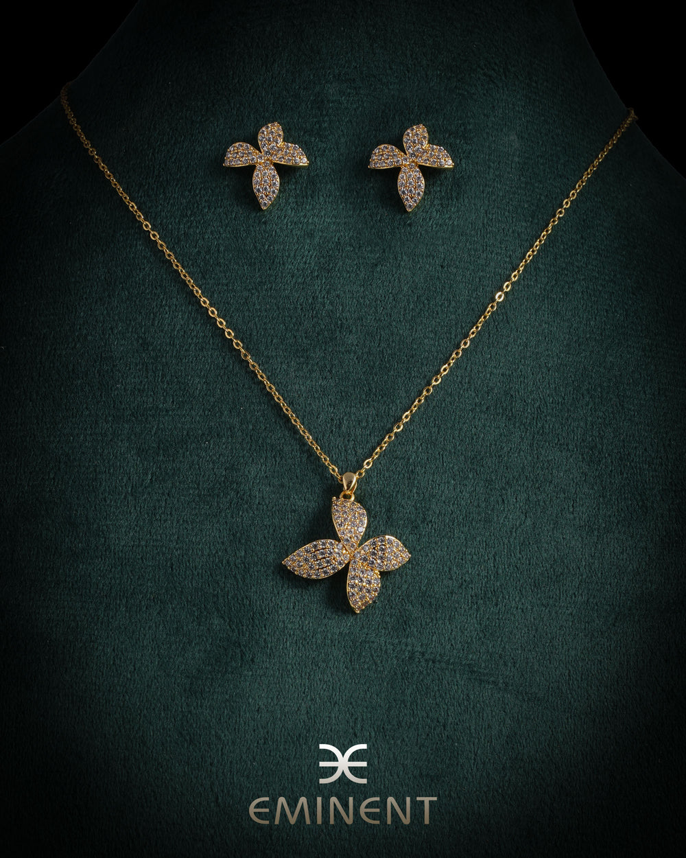 Eminent Women's Chain Locket Earing Set, Girls Jewellery Sets, Eminent, Chase Value