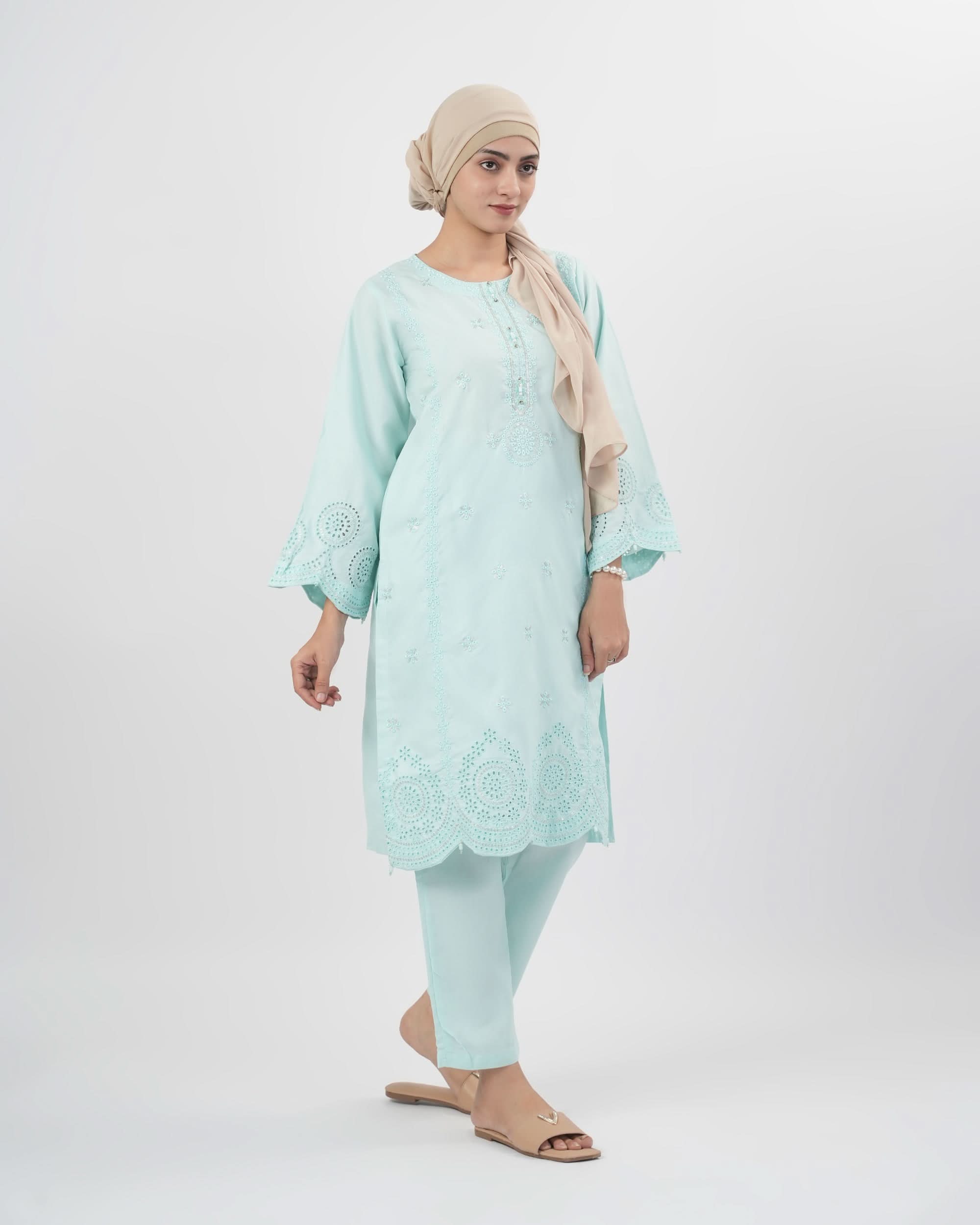 Valuables Women Embroidered 2PCS Suit, Women Shalwar Suits, Chase Value, Chase Value