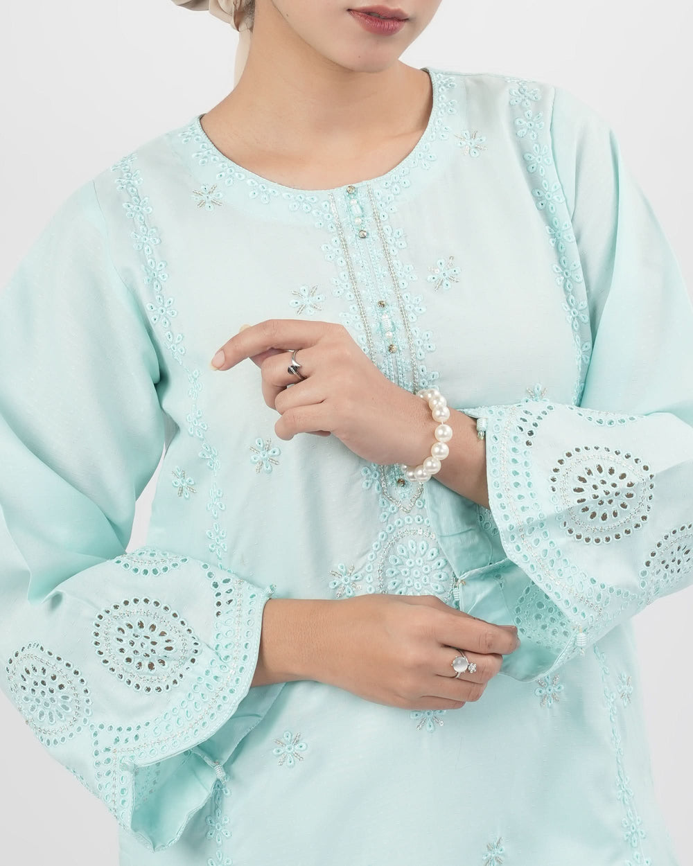 Valuables Women Embroidered 2PCS Suit, Women Shalwar Suits, Chase Value, Chase Value