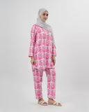 Valuables Women’s Printed Slub 2Pcs Suit