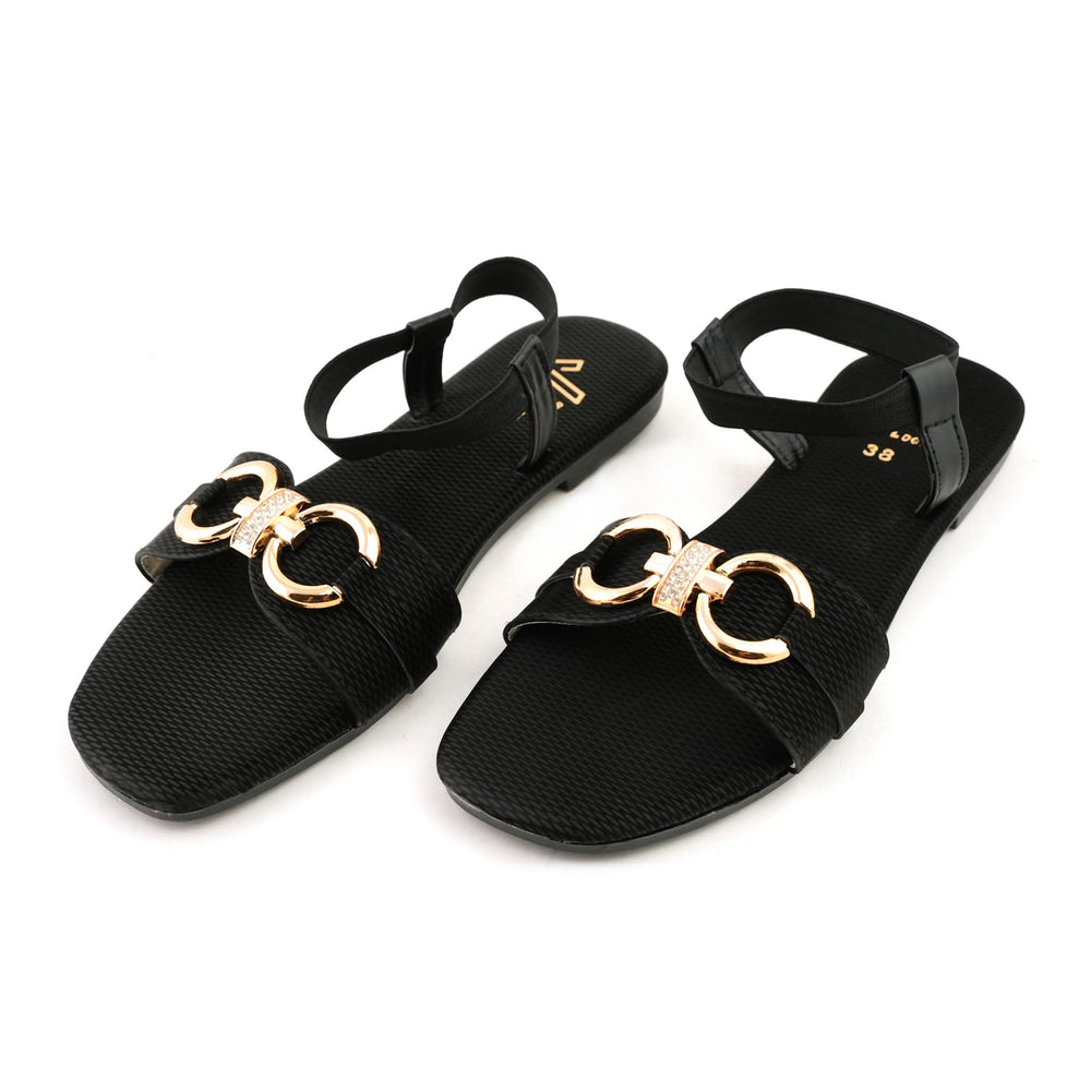 Women's Sandal - Black, Women Sandals, Chase Value, Chase Value