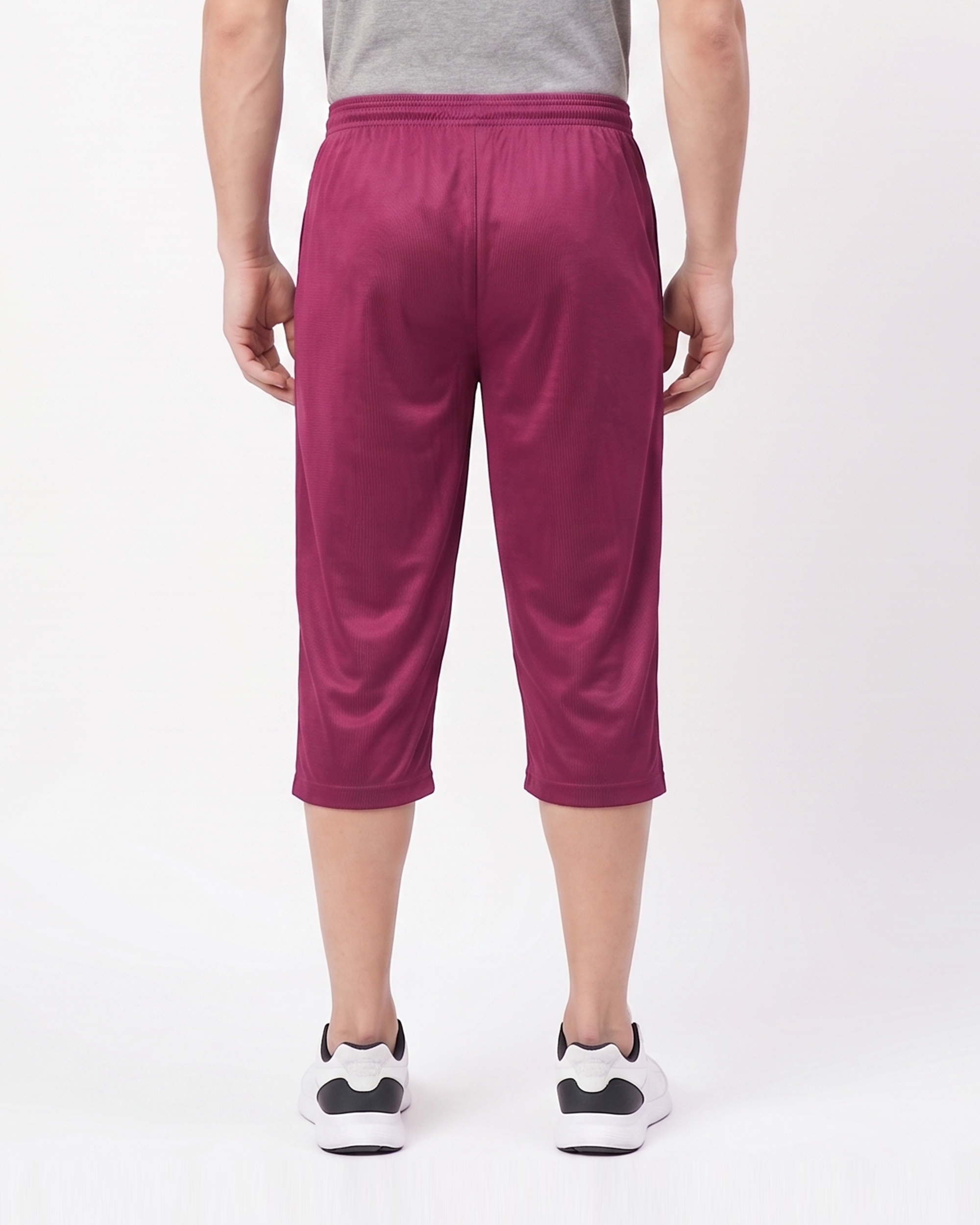 Men's Plain Three Quarter Shorts