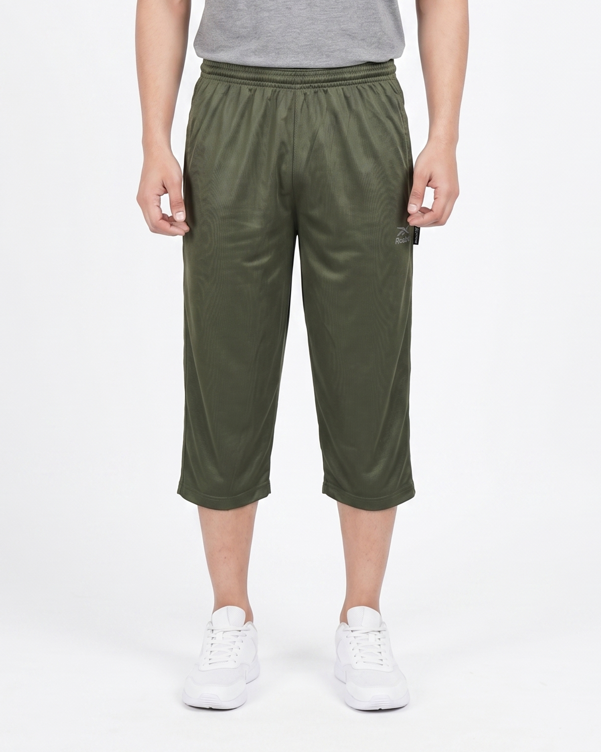 Men's Plain Three Quarter Shorts