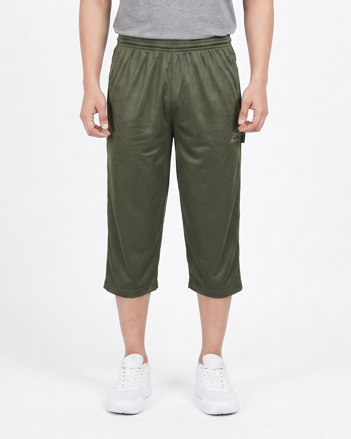 Men's Plain Three Quarter Shorts