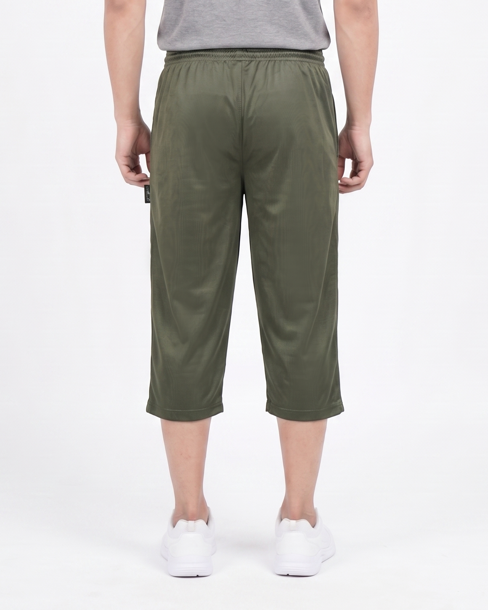 Men's Plain Three Quarter Shorts