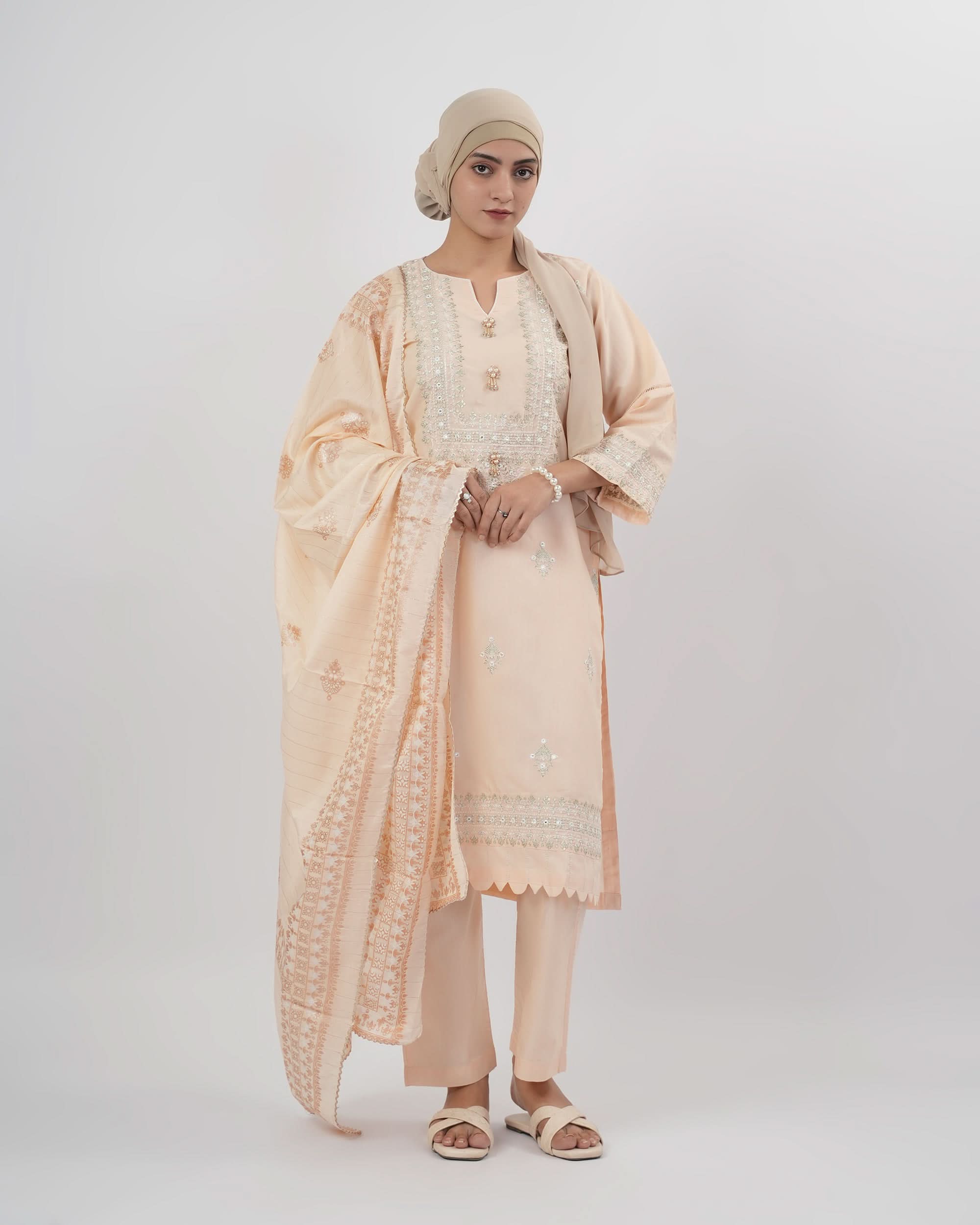 Valuables Women Embroidered 3Pcs Suit, Women Shalwar Suits, Chase Value, Chase Value