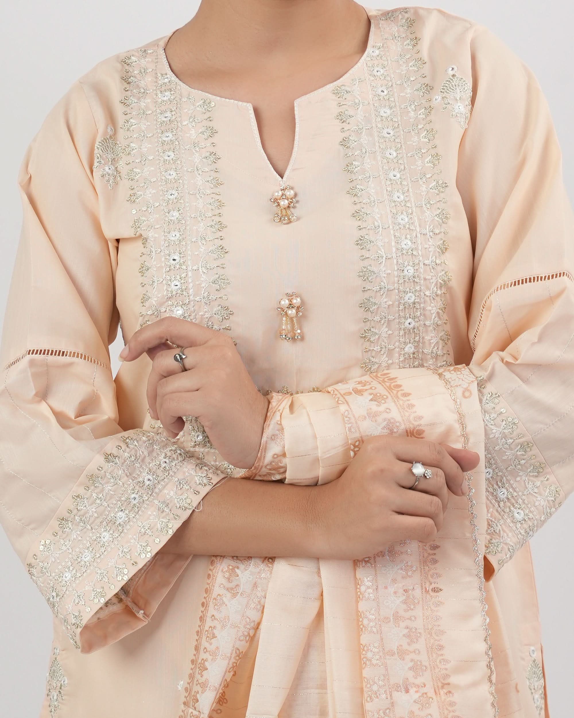 Valuables Women Embroidered 3Pcs Suit, Women Shalwar Suits, Chase Value, Chase Value