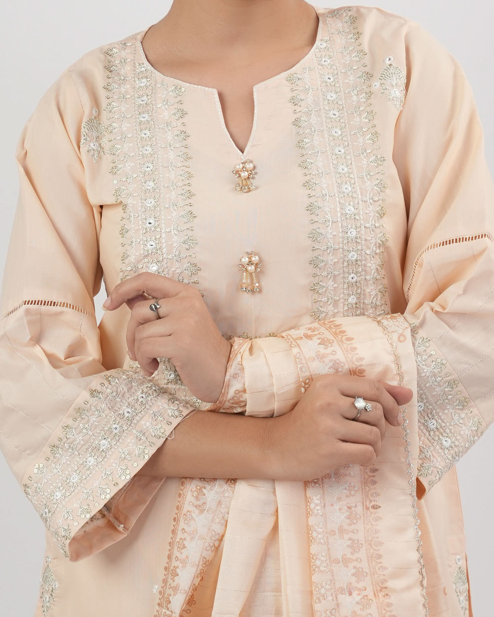 Valuables Women Embroidered 3Pcs Suit, Women Shalwar Suits, Chase Value, Chase Value