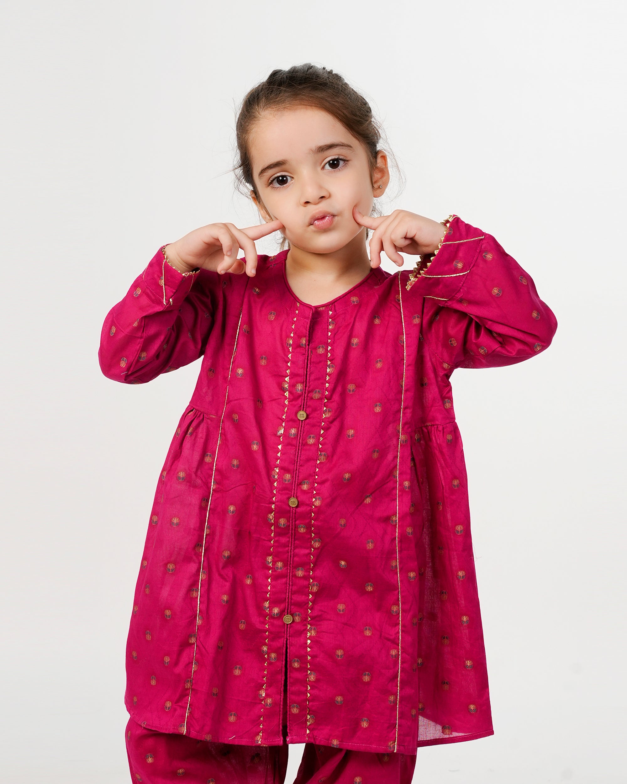 Eminent Girls Printed Shalwar Suit - Pink, Girls Shalwar Kameez, Eminent, Chase Value