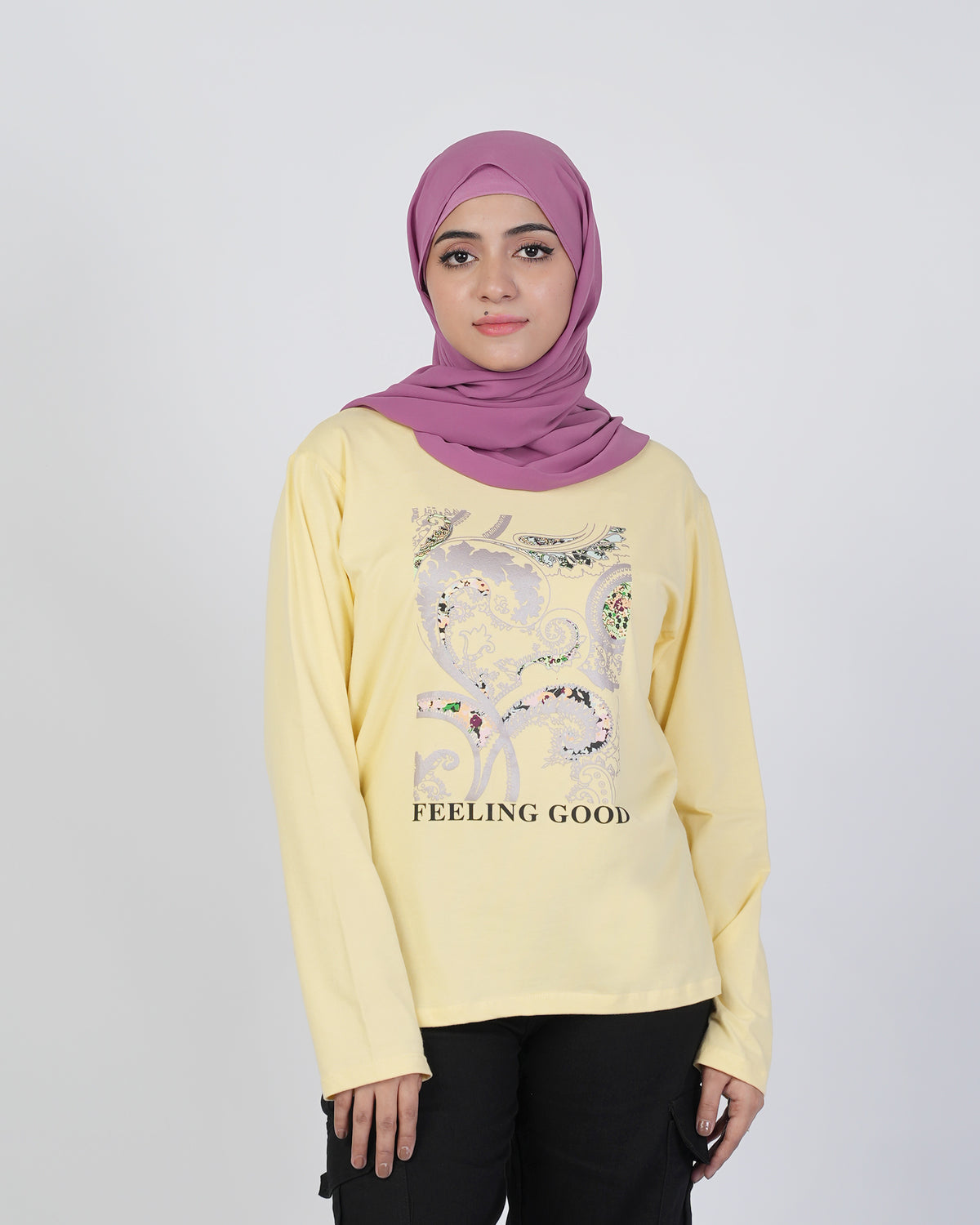 Valuables Printed Full Sleeves T-Shirt, Girls T-Shirts, Chase Value, Chase Value