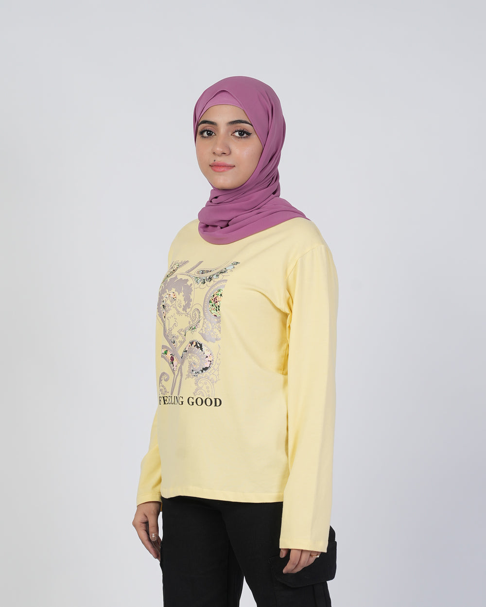 Valuables Printed Full Sleeves T-Shirt, Girls T-Shirts, Chase Value, Chase Value