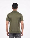 Men's Half Sleeves Plain Polo T-Shirt