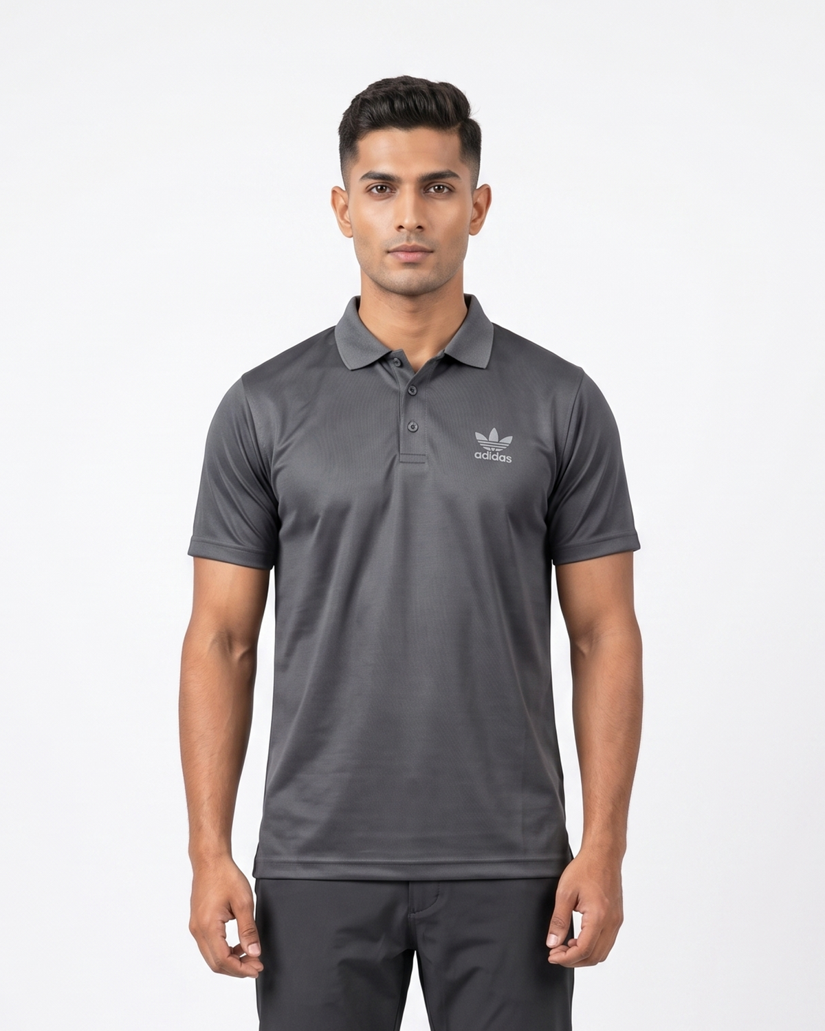 Men's Half Sleeves Plain Polo T-Shirt