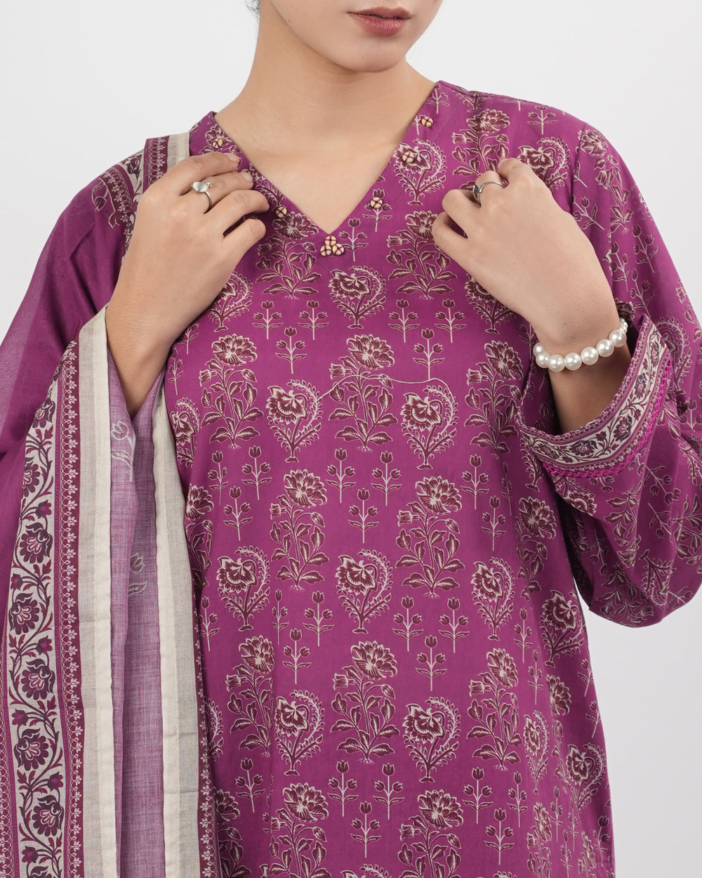 Eminent Women Printed 3PCS Suit, Women Shalwar Suits, Eminent, Chase Value
