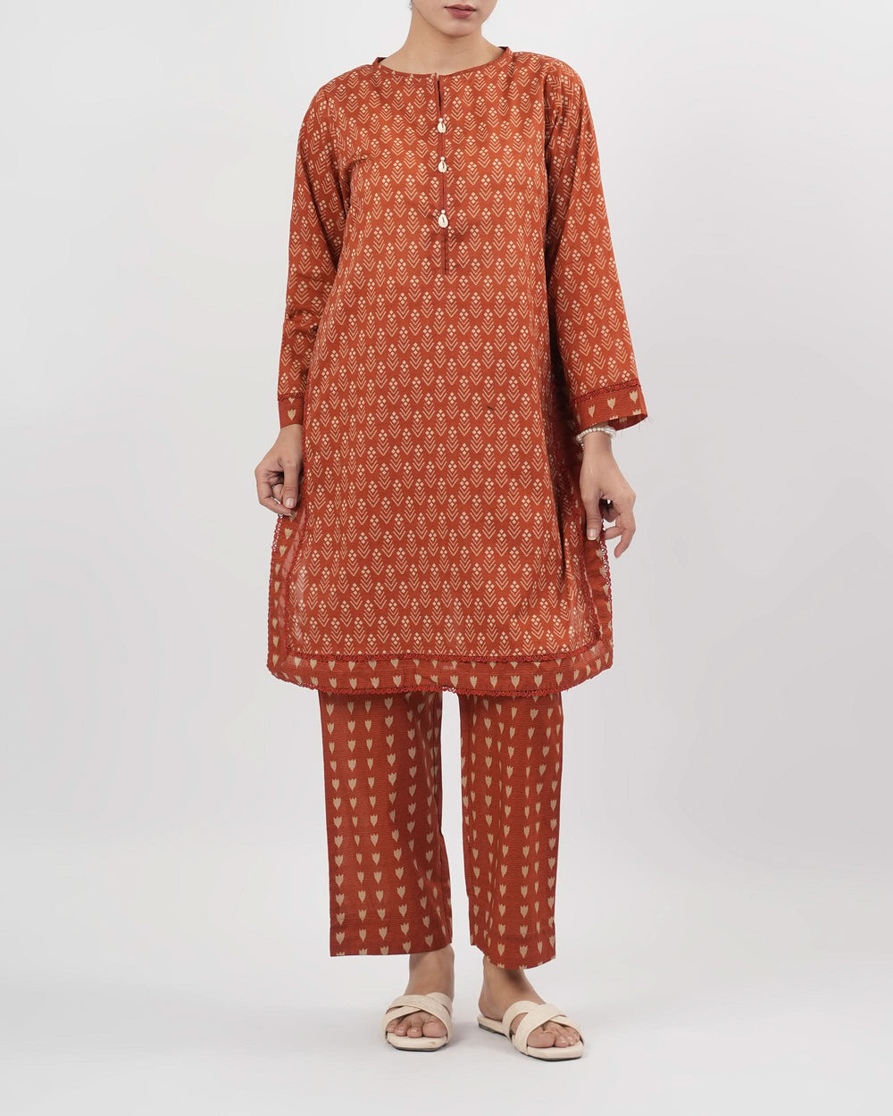 Eminent Women’s Printed 2PCS Suit, Women Shalwar Suits, Eminent, Chase Value