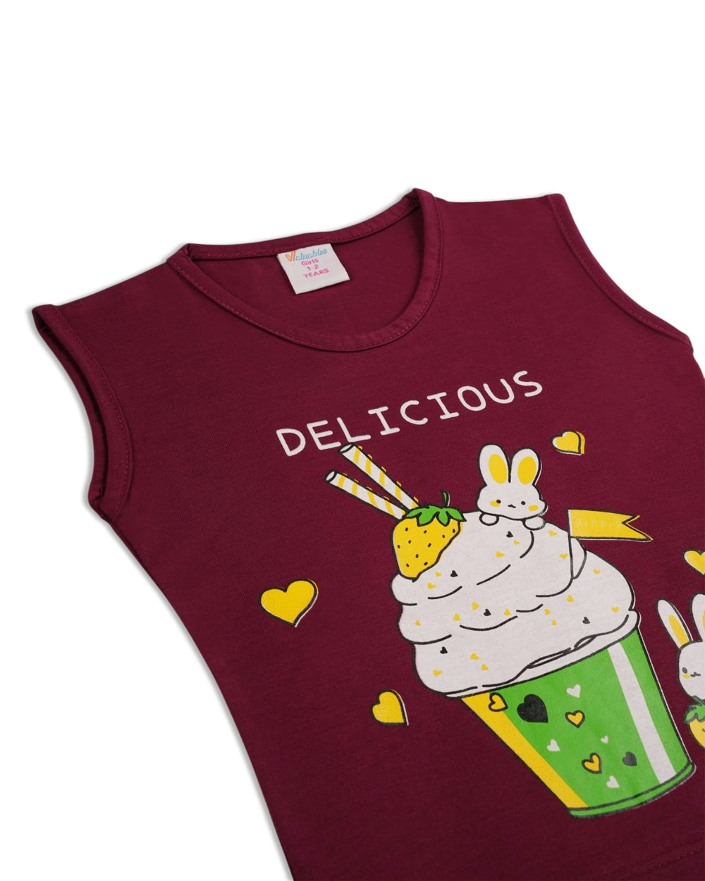 Valuables Girls' Sando, Girls T-Shirts, Valuables, Chase Value