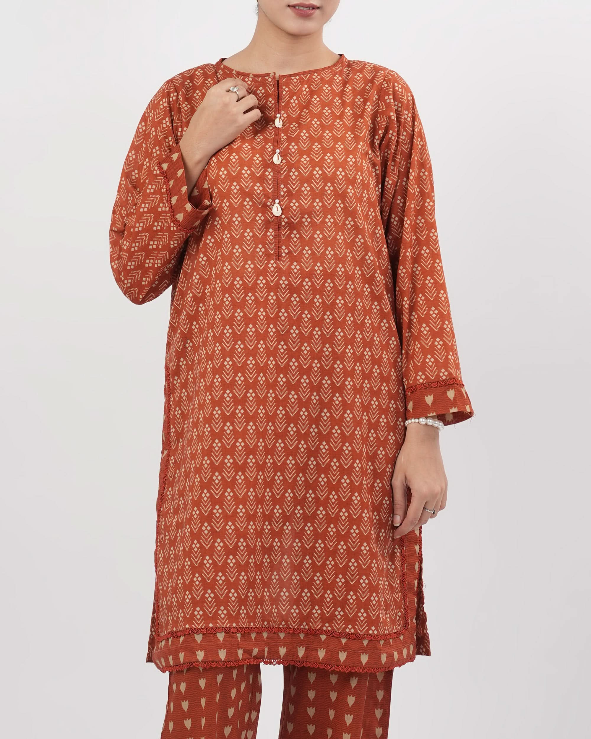 Eminent Women’s Printed 2PCS Suit, Women Shalwar Suits, Eminent, Chase Value