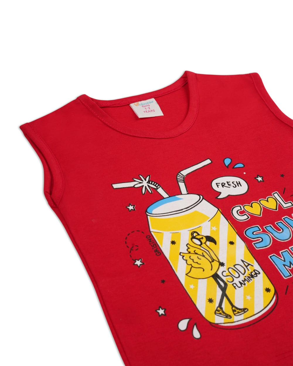 Valuables Girls' Sando, Girls T-Shirts, Valuables, Chase Value