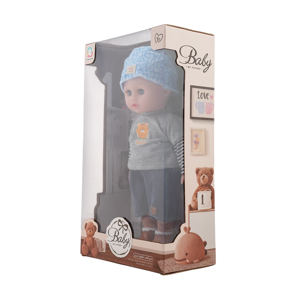 Vinyl Doll – 34CM Soft-Body Doll for Kids’ Imaginative Play, Dolls & House, Chase Value, Chase Value