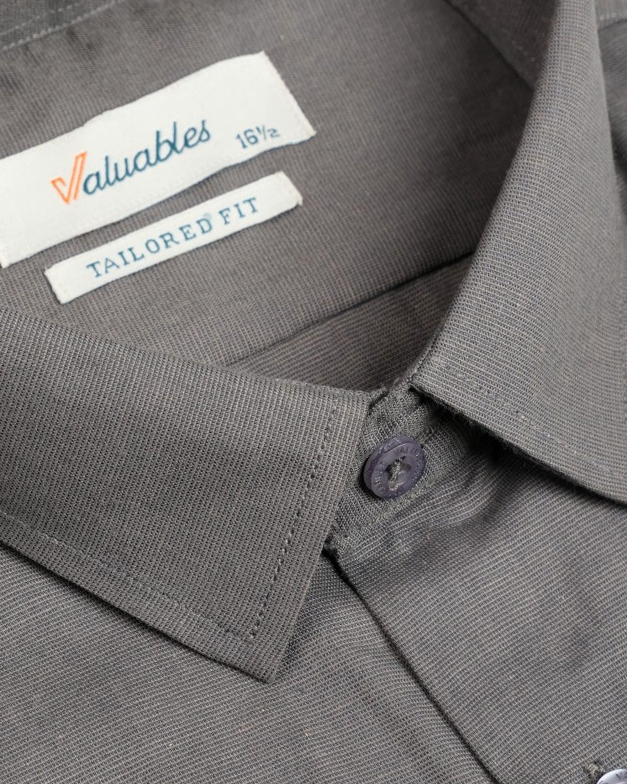 Valuables Men's Chambray Formal Shirt