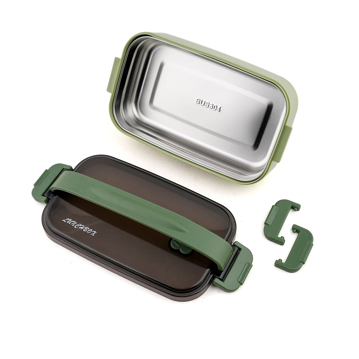 Lunch Box with Spoon & Chopsticks – One-Compartment Meal Box for Daily Use, Tiffin Boxes & Bottles, Chase Value, Chase Value