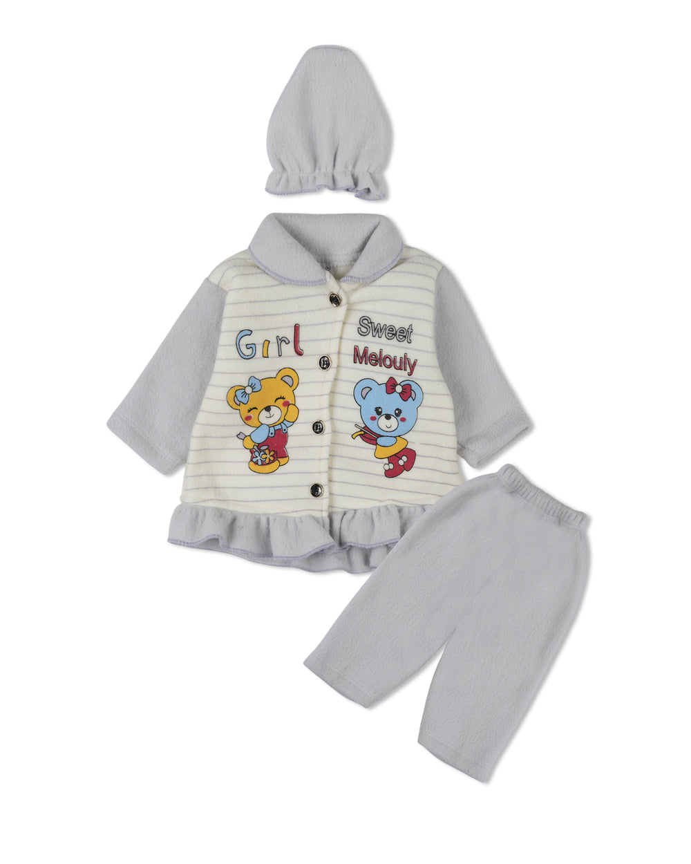 Newborn Girls Full Sleeves Suit, Newborn Girls Winter Sets & Suits, Chase Value, Chase Value