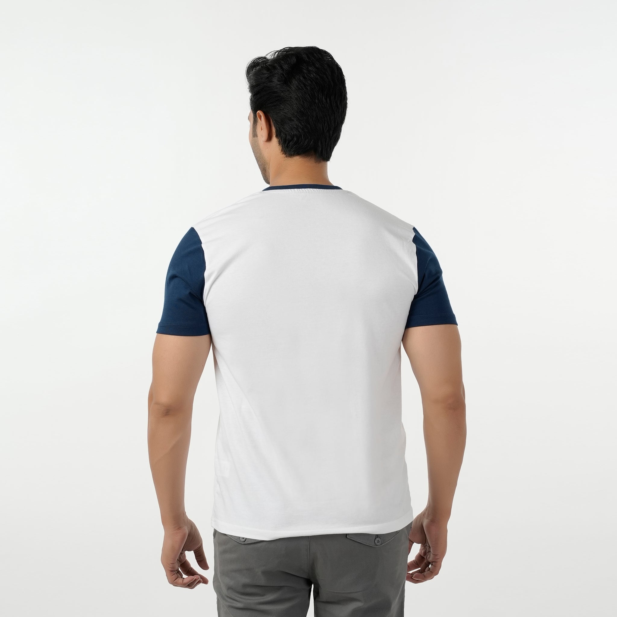 Eminent Men's Half Sleeves T-Shirt - White, Men's T-Shirts & Polos, Eminent, Chase Value