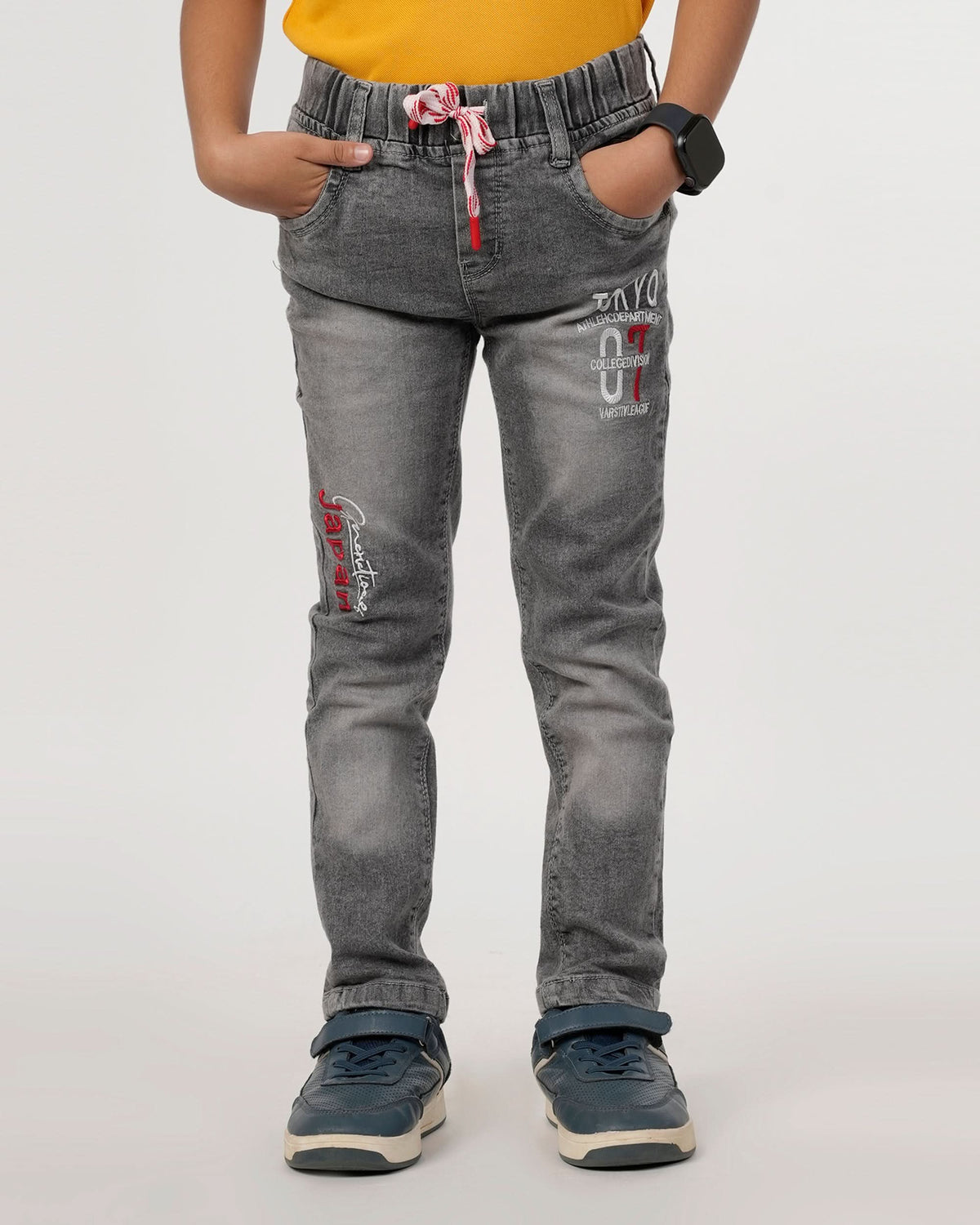 Boys Denim Pant - Grey, Boys Denim Pants, Chase Value, Chase Value