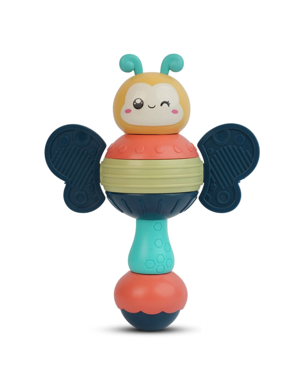 Counter Toy Little Bee Sand Hammer - Multi Color, Newborn Rattles & Toys, Chase Value, Chase Value