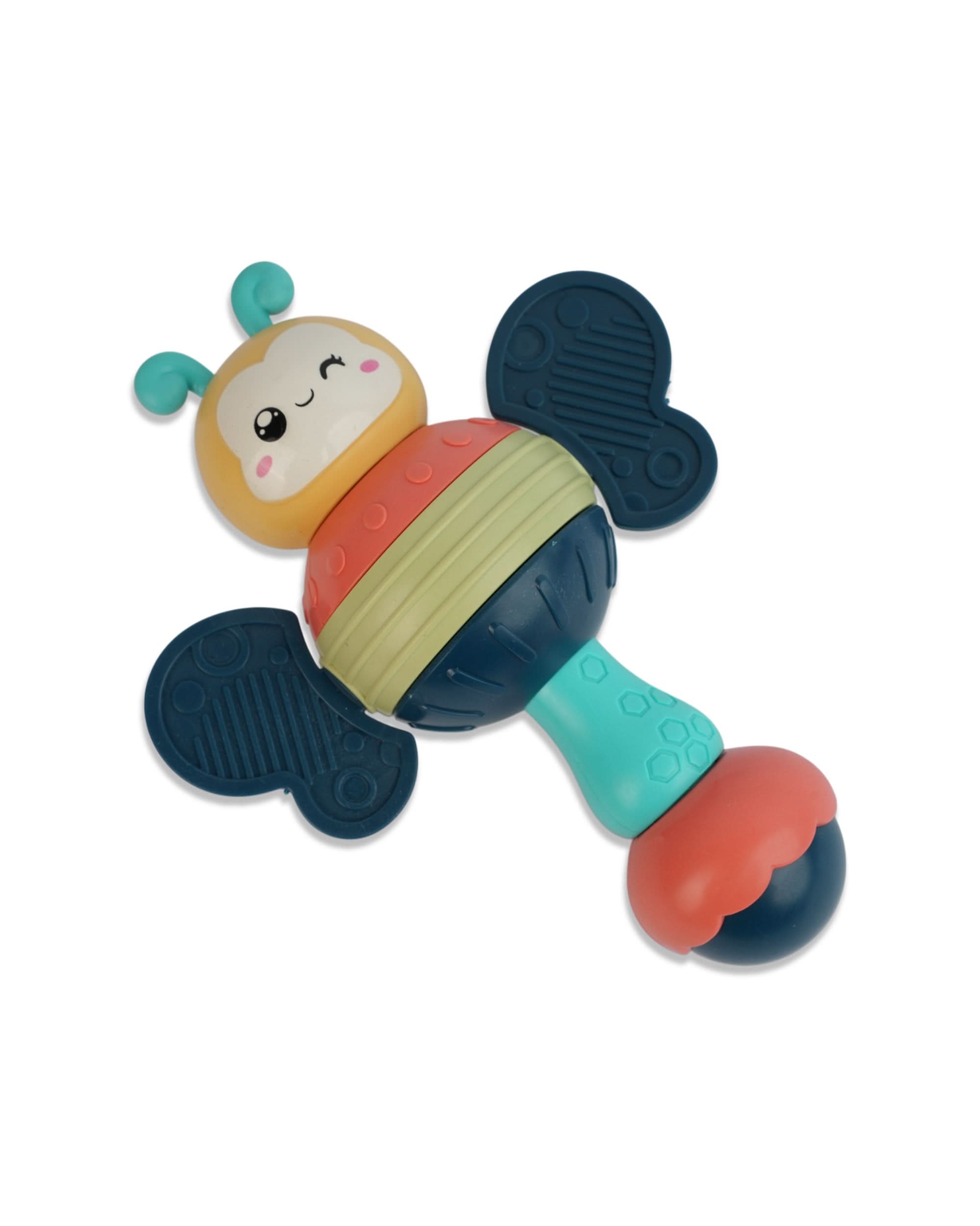 Counter Toy Little Bee Sand Hammer - Multi Color, Newborn Rattles & Toys, Chase Value, Chase Value