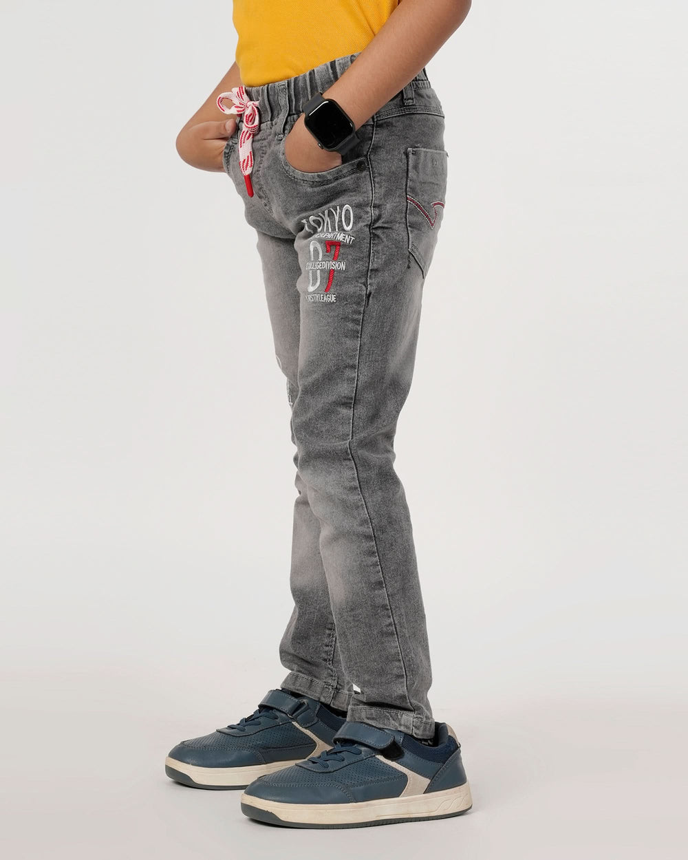 Boys Denim Pant - Grey, Boys Denim Pants, Chase Value, Chase Value