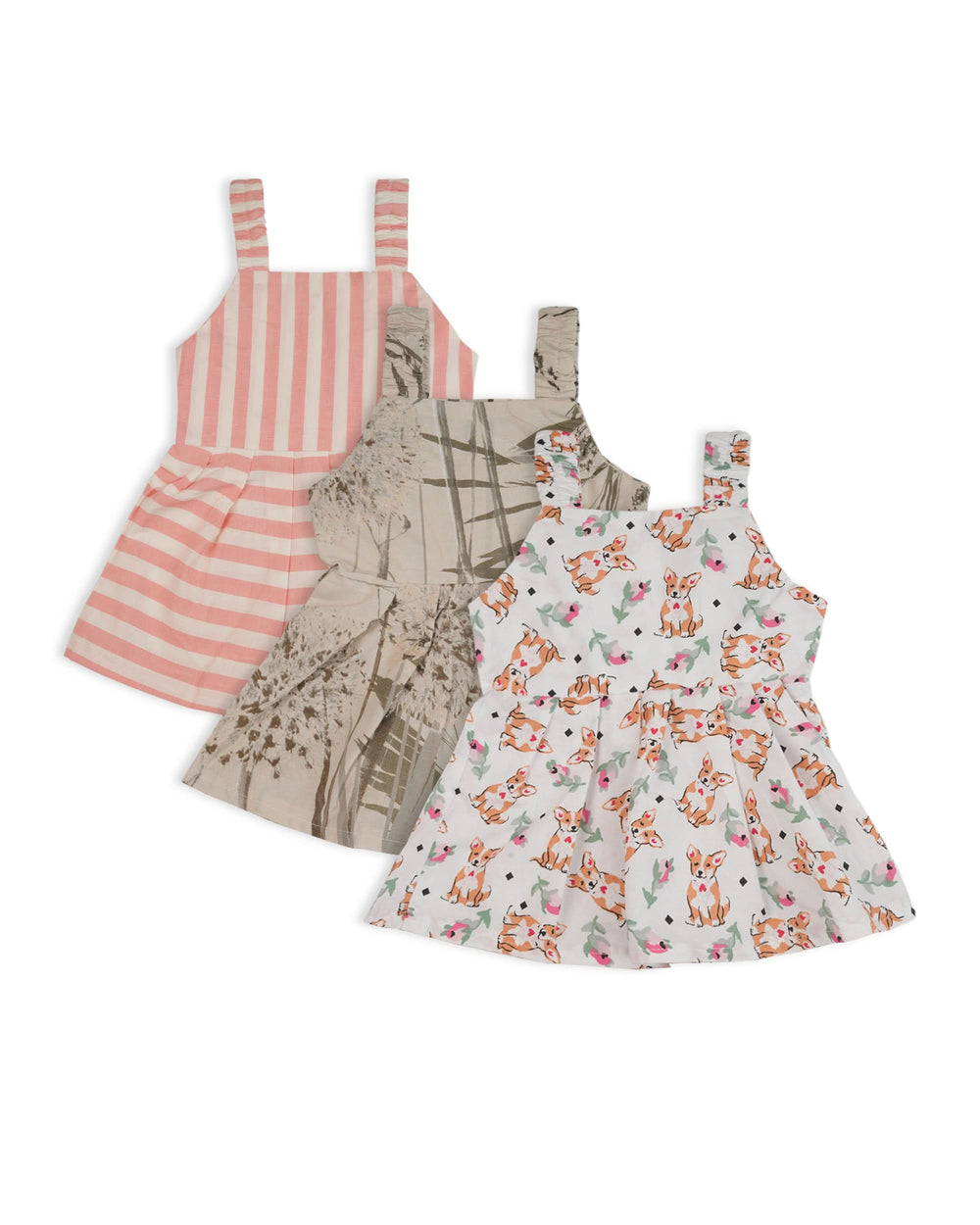 Newborn Frock Pack Of 3, Newborn Girls Frocks, Chase Value, Chase Value