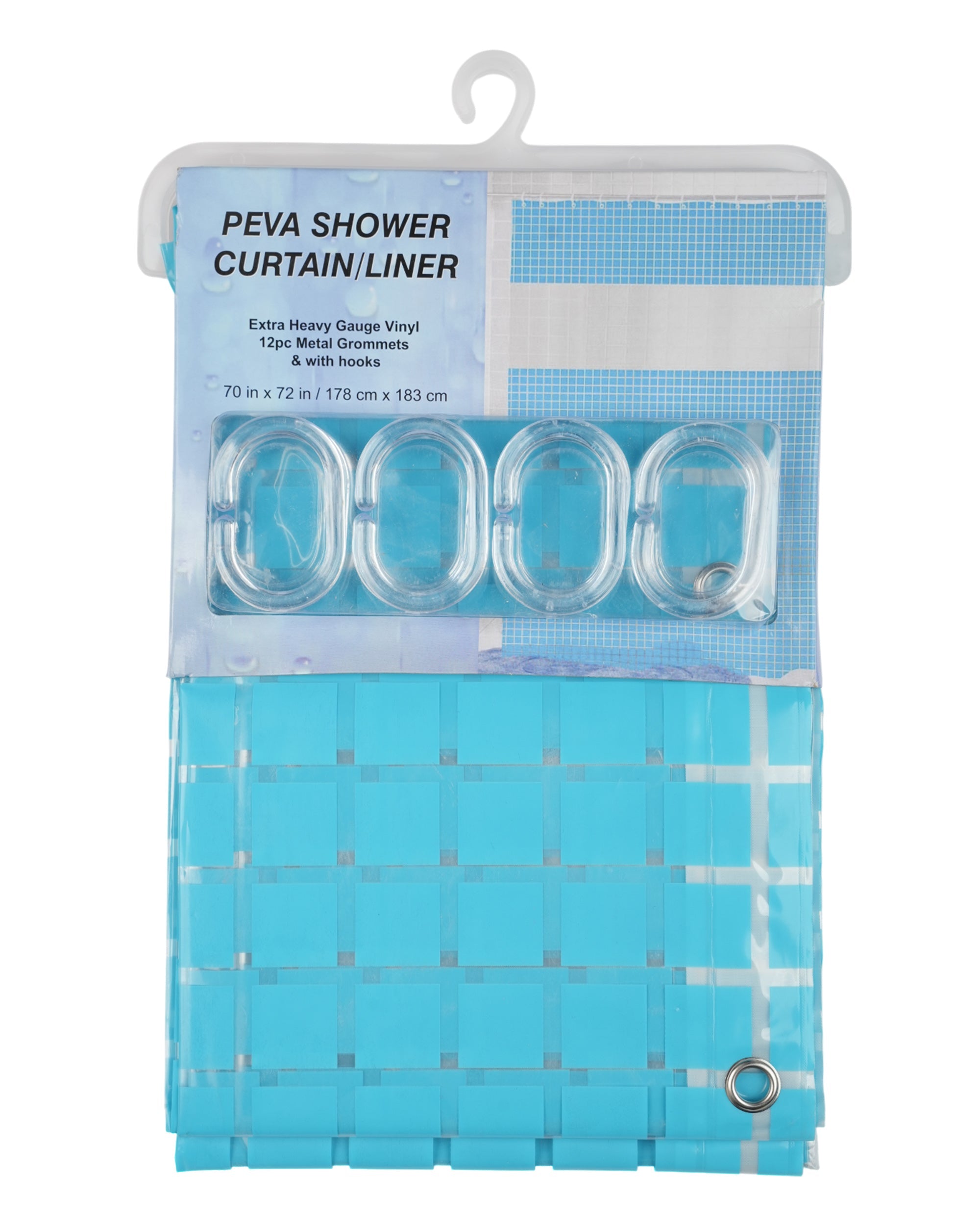 PEVA Shower Curtain 180x200