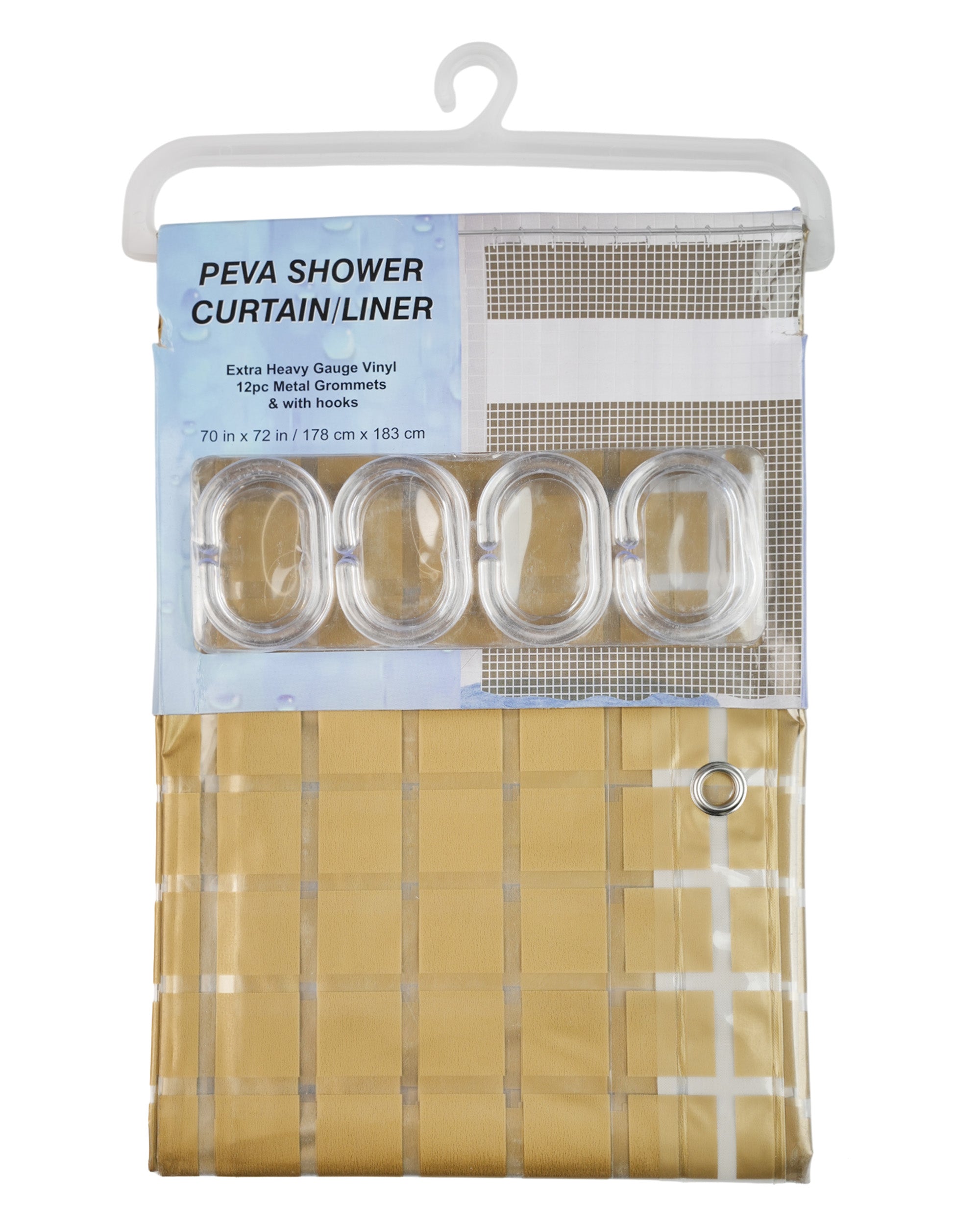 PEVA Shower Curtain 180x200