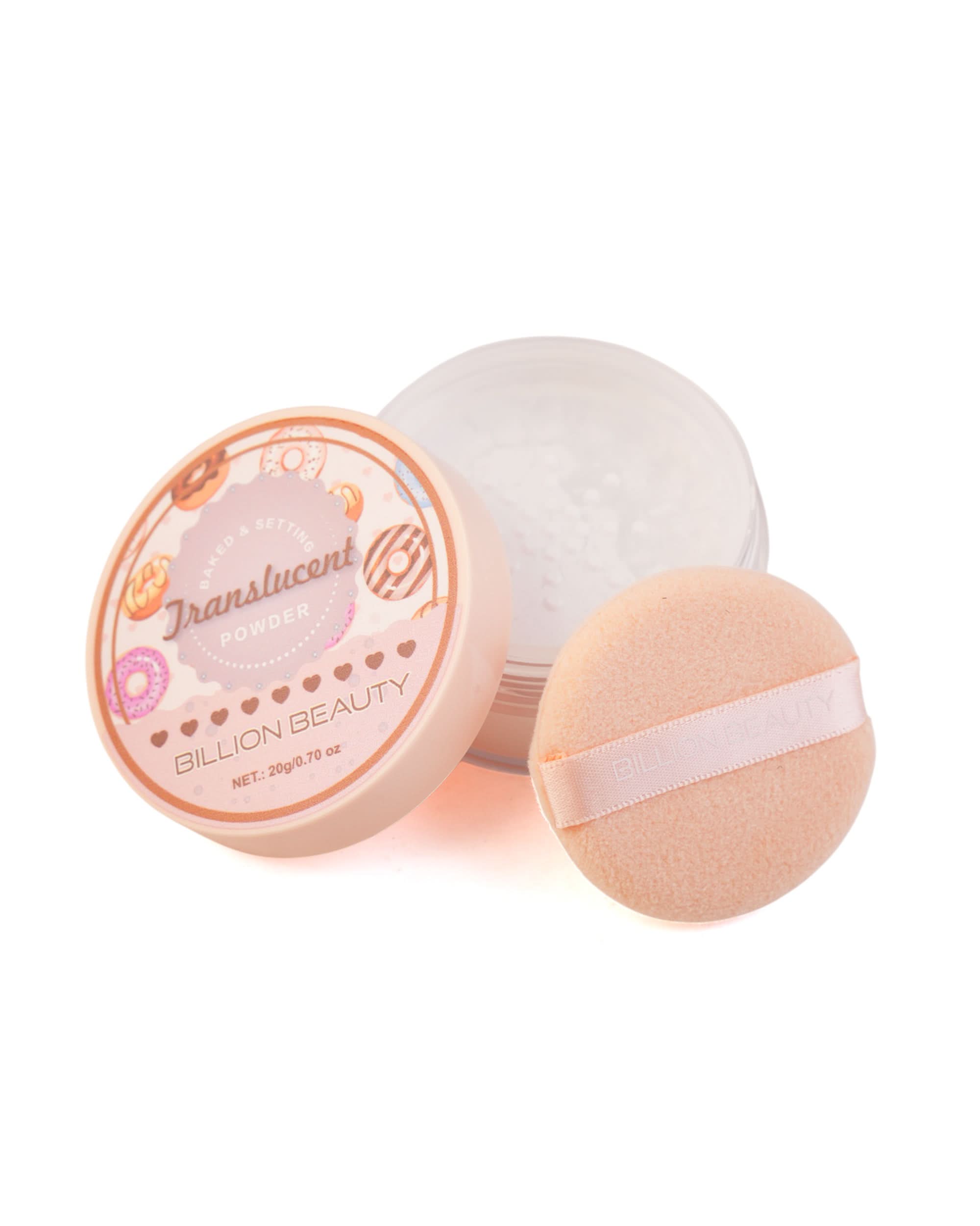Billion Beauty Setting Translucent Powder, Lip Gloss & Balm, Chase Value, Chase Value