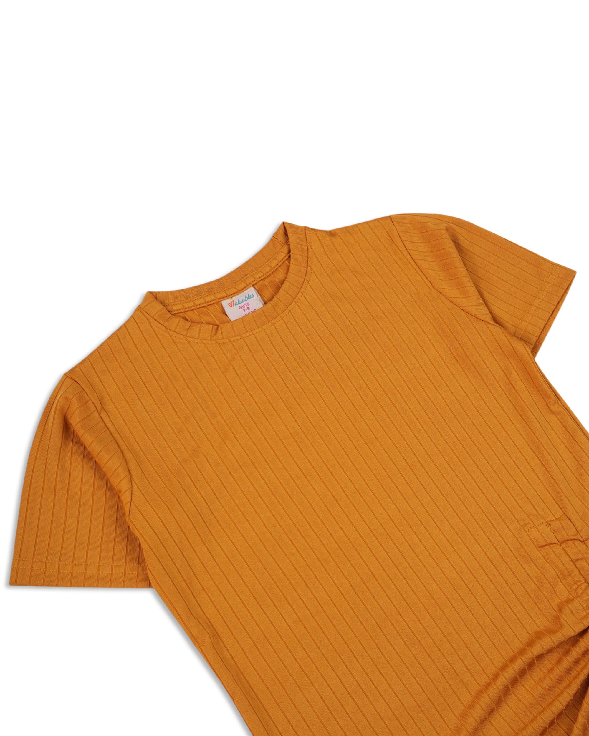 Valuables Girls' Half Sleeves T-Shirt