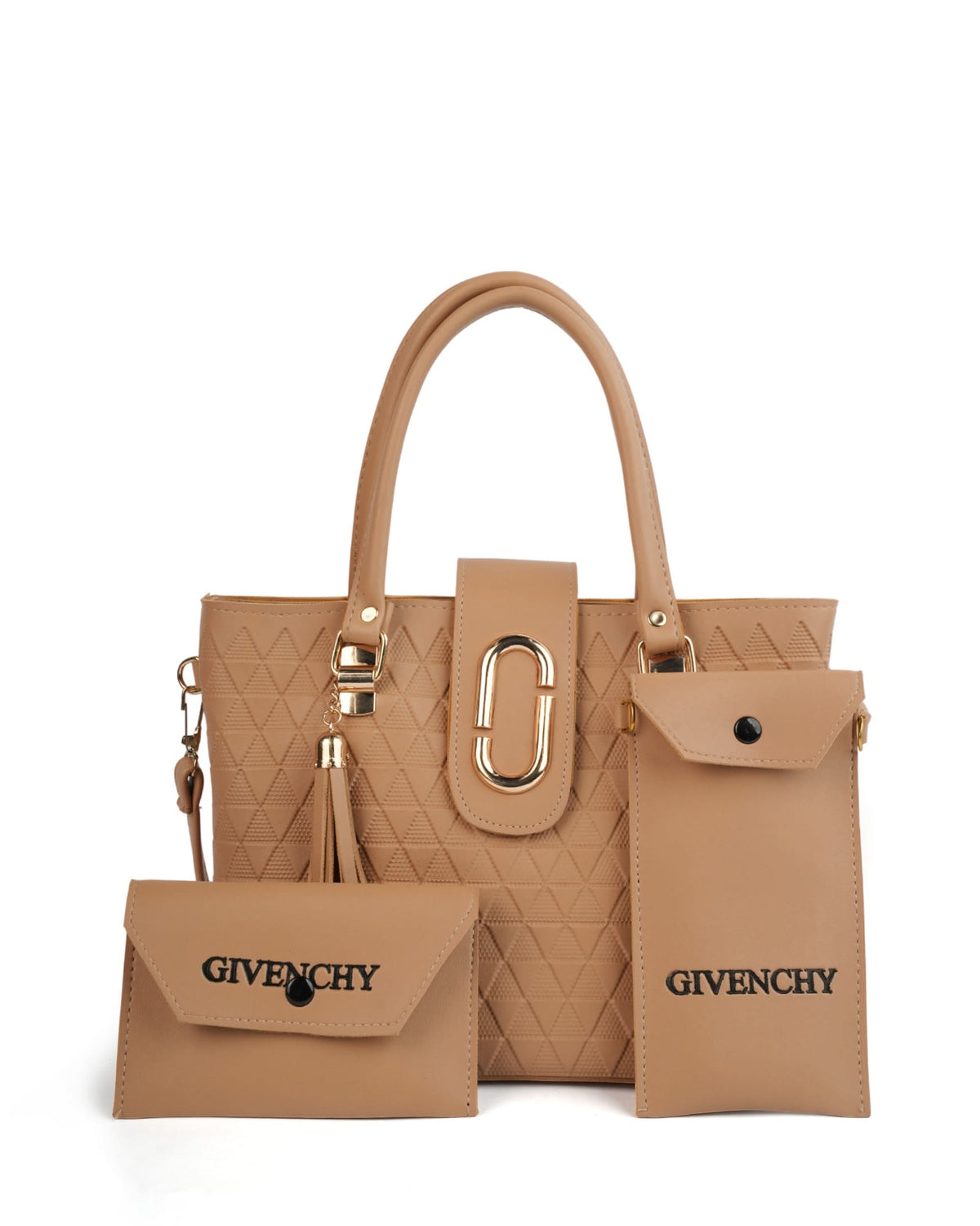 Women's Handbag 3-Pcs, Women Bags, Chase Value, Chase Value