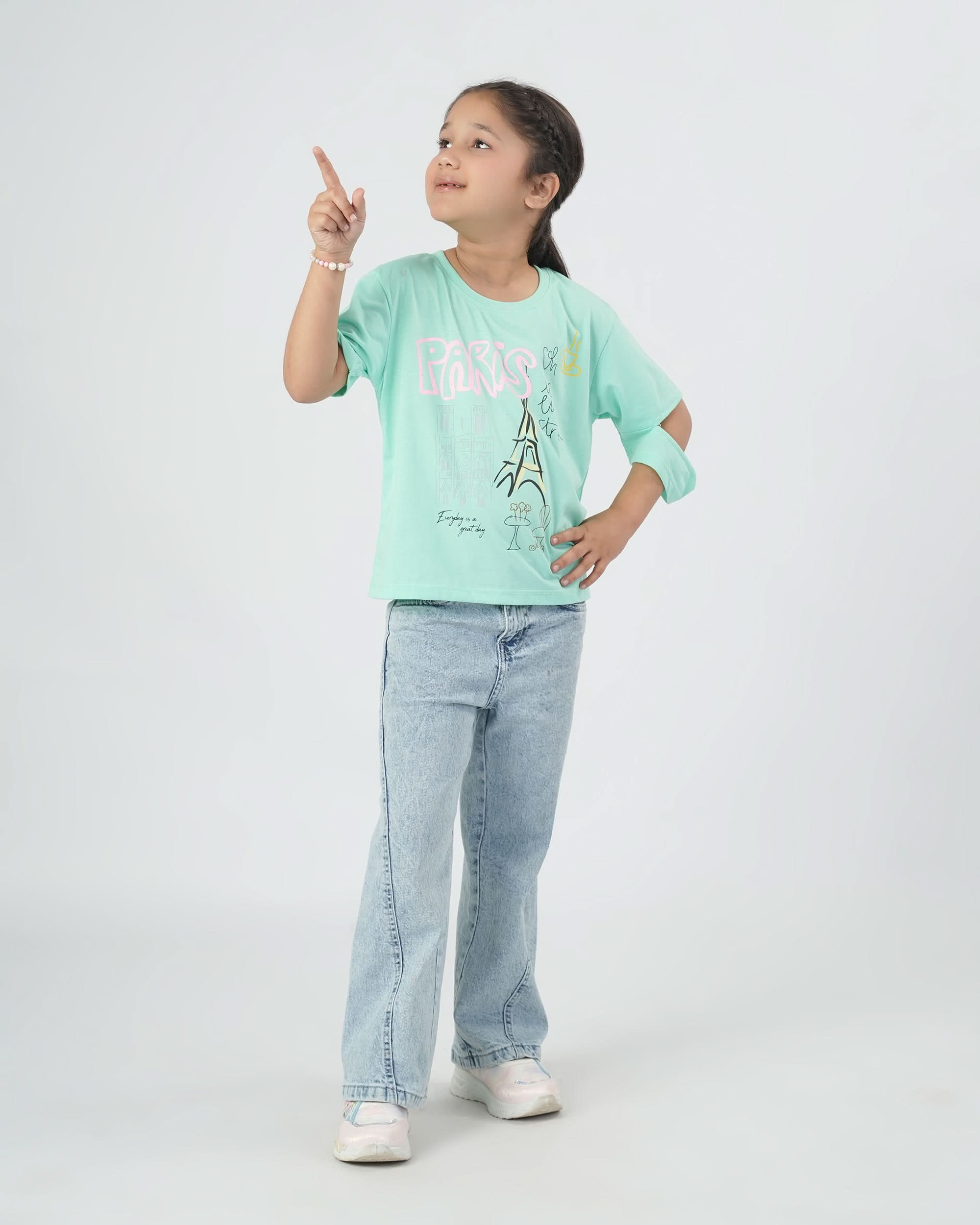 Valuables Girls Half Sleeves T-Shirt, Girls T-Shirts, Chase Value, Chase Value