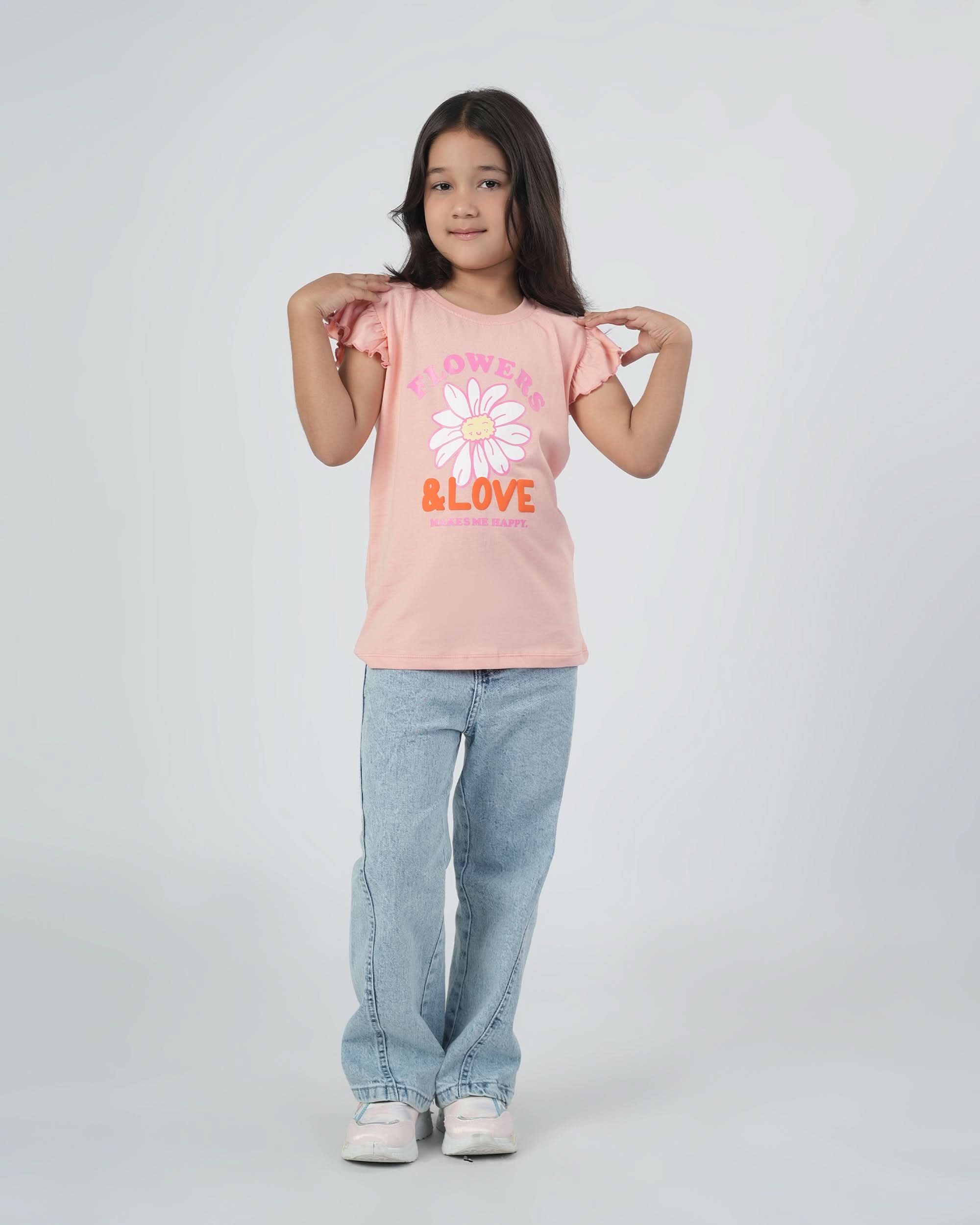 Eminent Girls Half Sleeves T-Shirt, Girls T-Shirts, Eminent, Chase Value