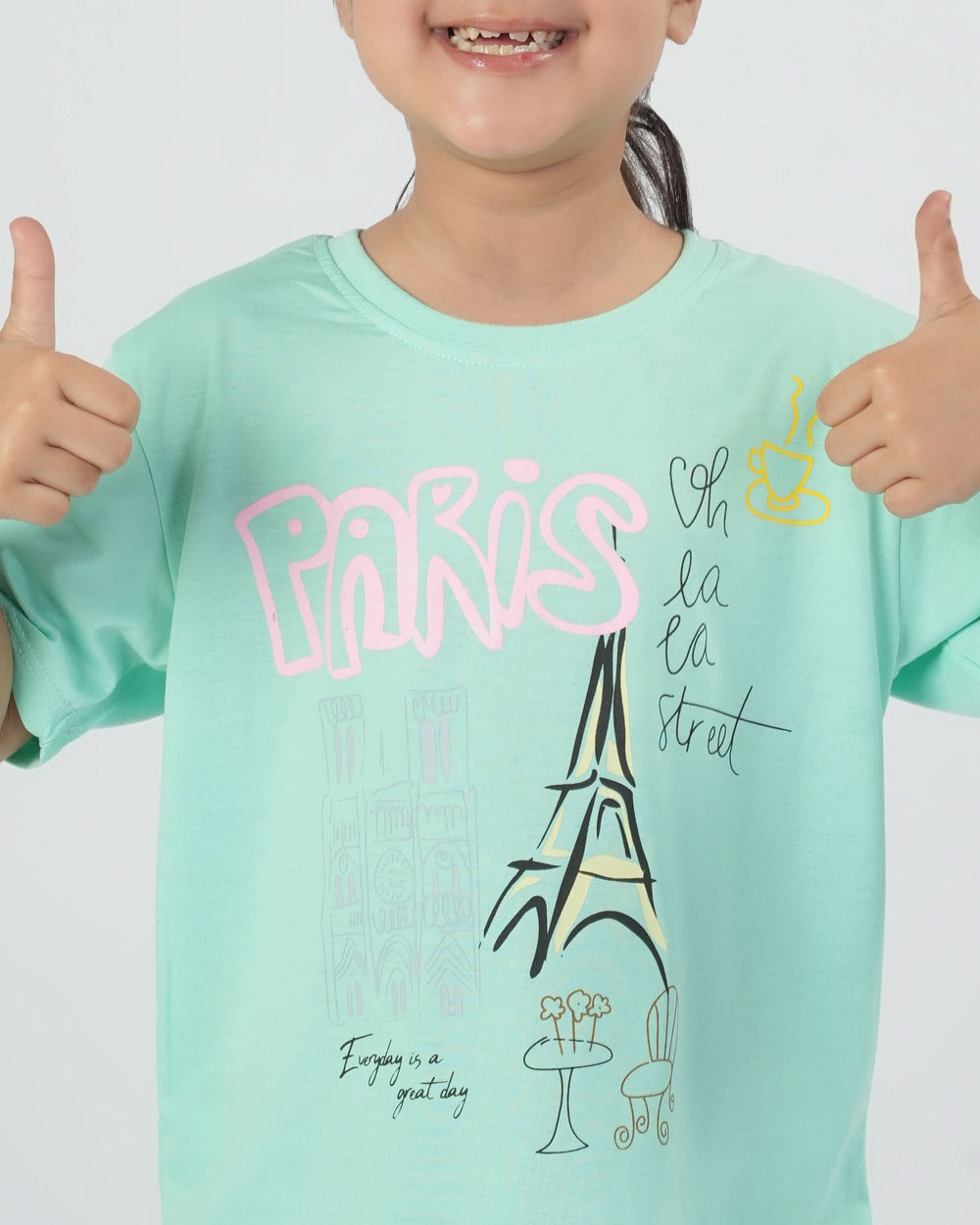 Valuables Girls Half Sleeves T-Shirt, Girls T-Shirts, Chase Value, Chase Value