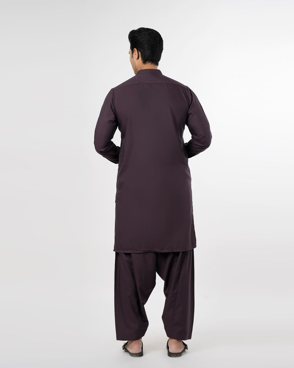 Eminent Men's Stitched Shalwar Suit - Burgundy, Men's Shalwar Kameez, Eminent, Chase Value