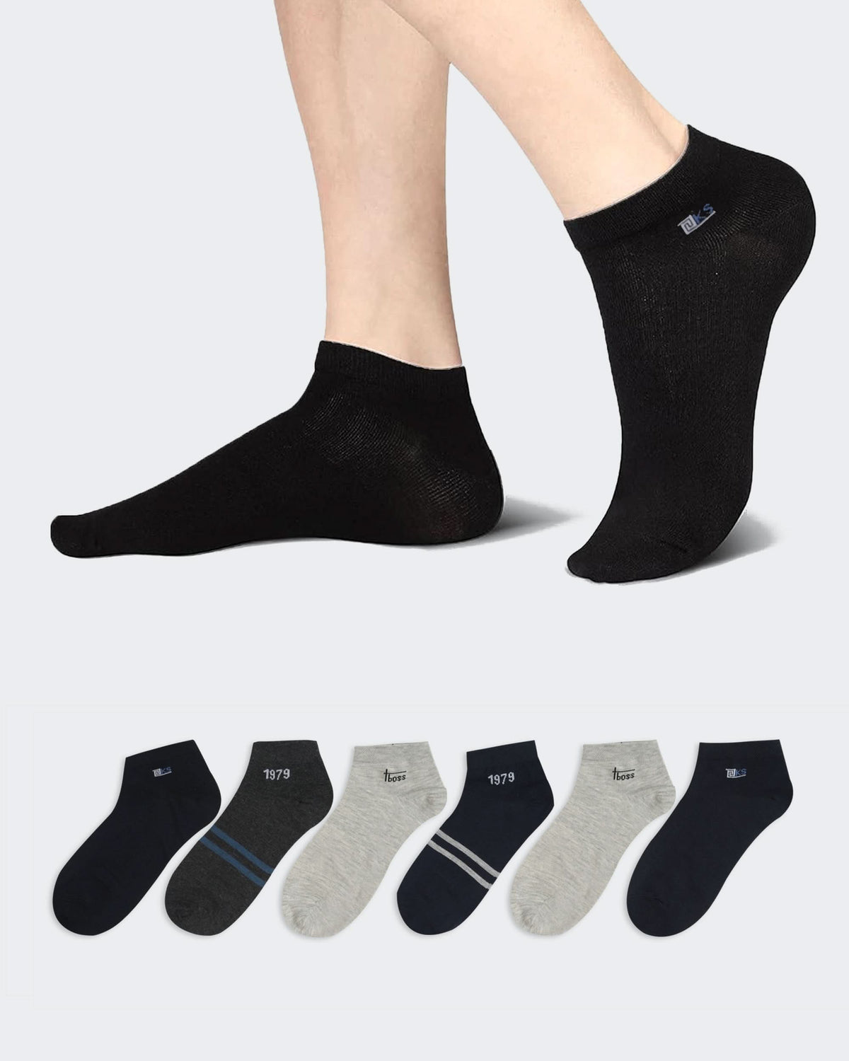 Eminent Men's Socks 6Pcs, Men's Socks, Eminent, Chase Value