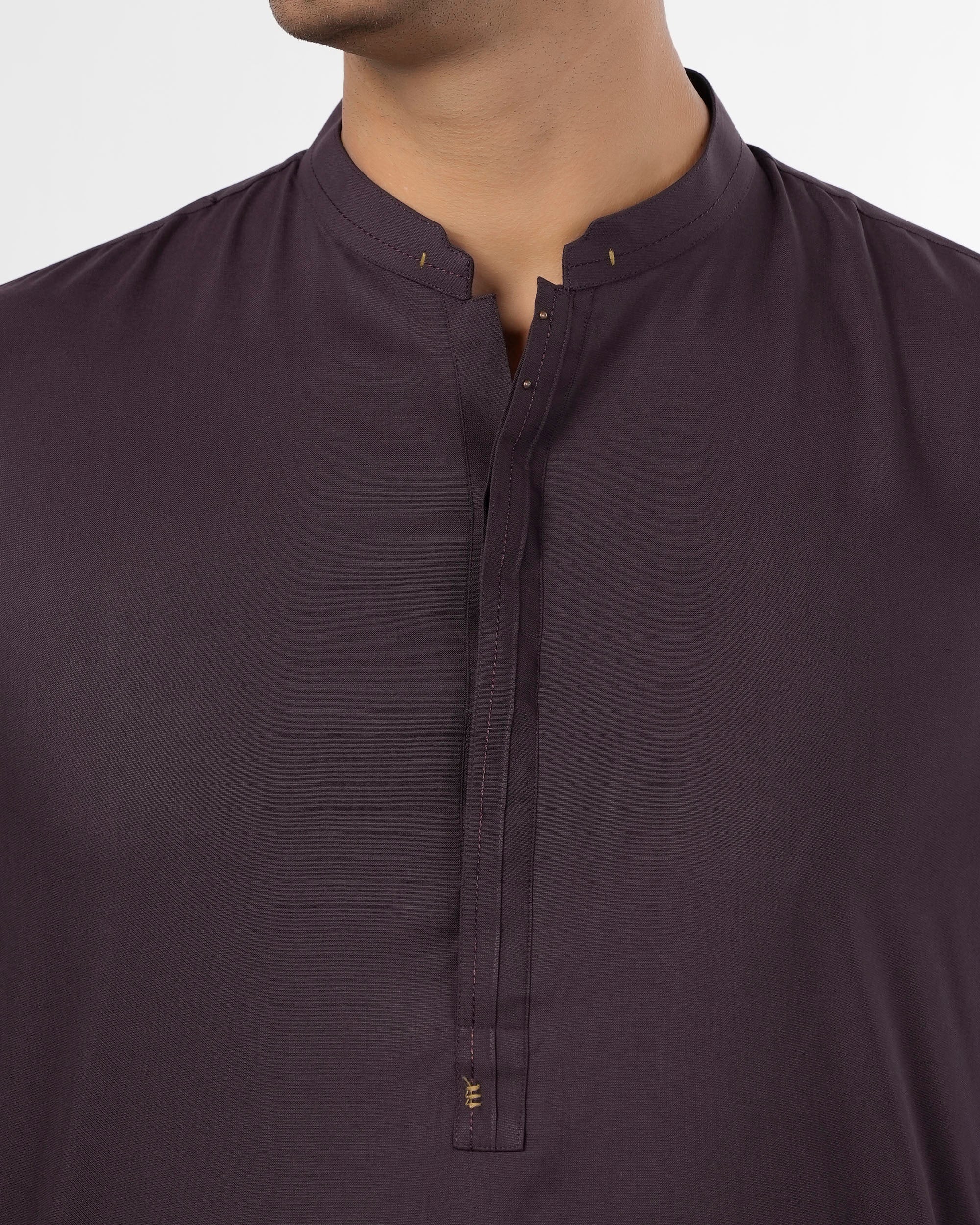 Eminent Men's Stitched Shalwar Suit - Burgundy, Men's Shalwar Kameez, Eminent, Chase Value