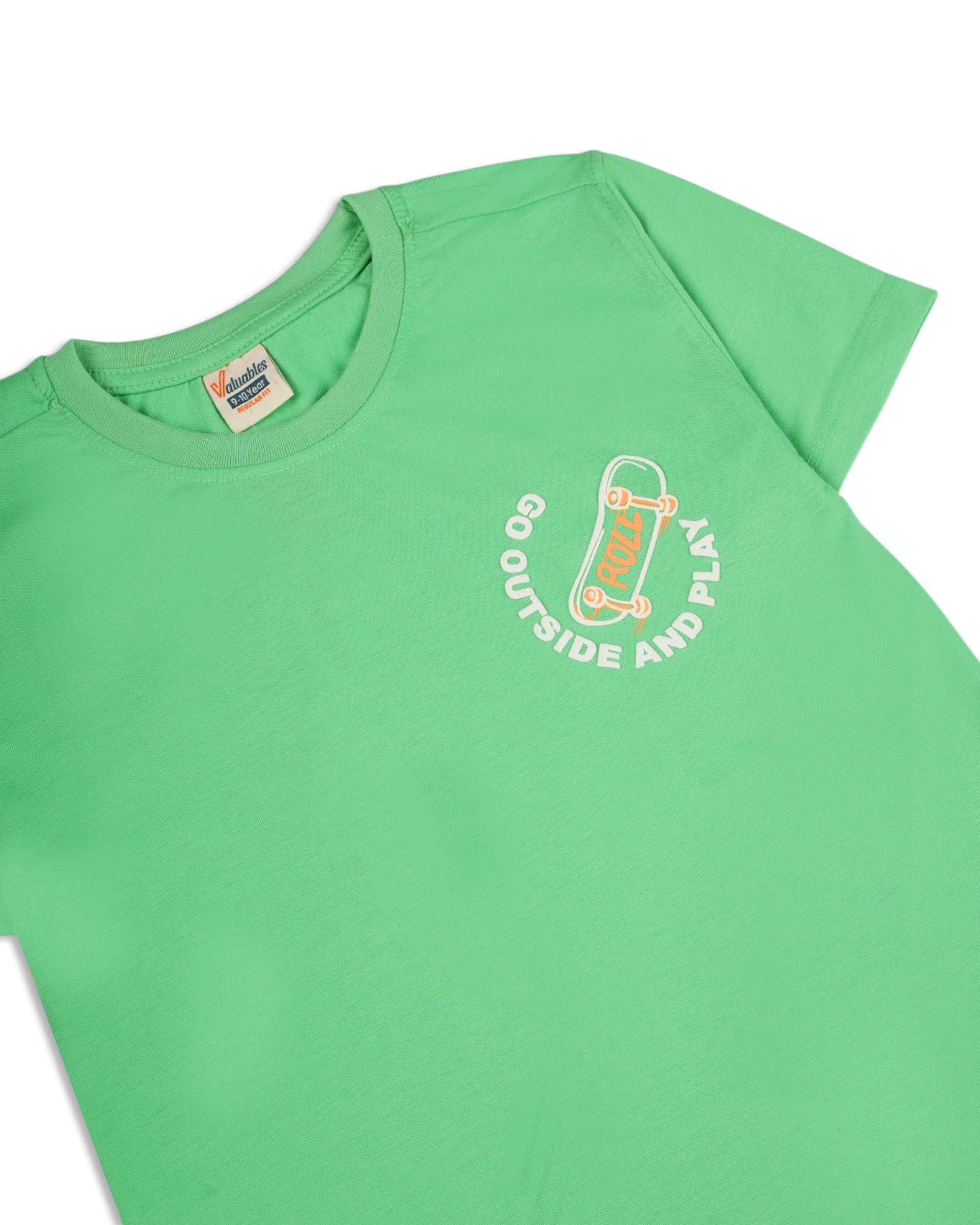 Valuables Boys' Half Sleeves T-Shirt, Boys T-Shirts, Valuables, Chase Value
