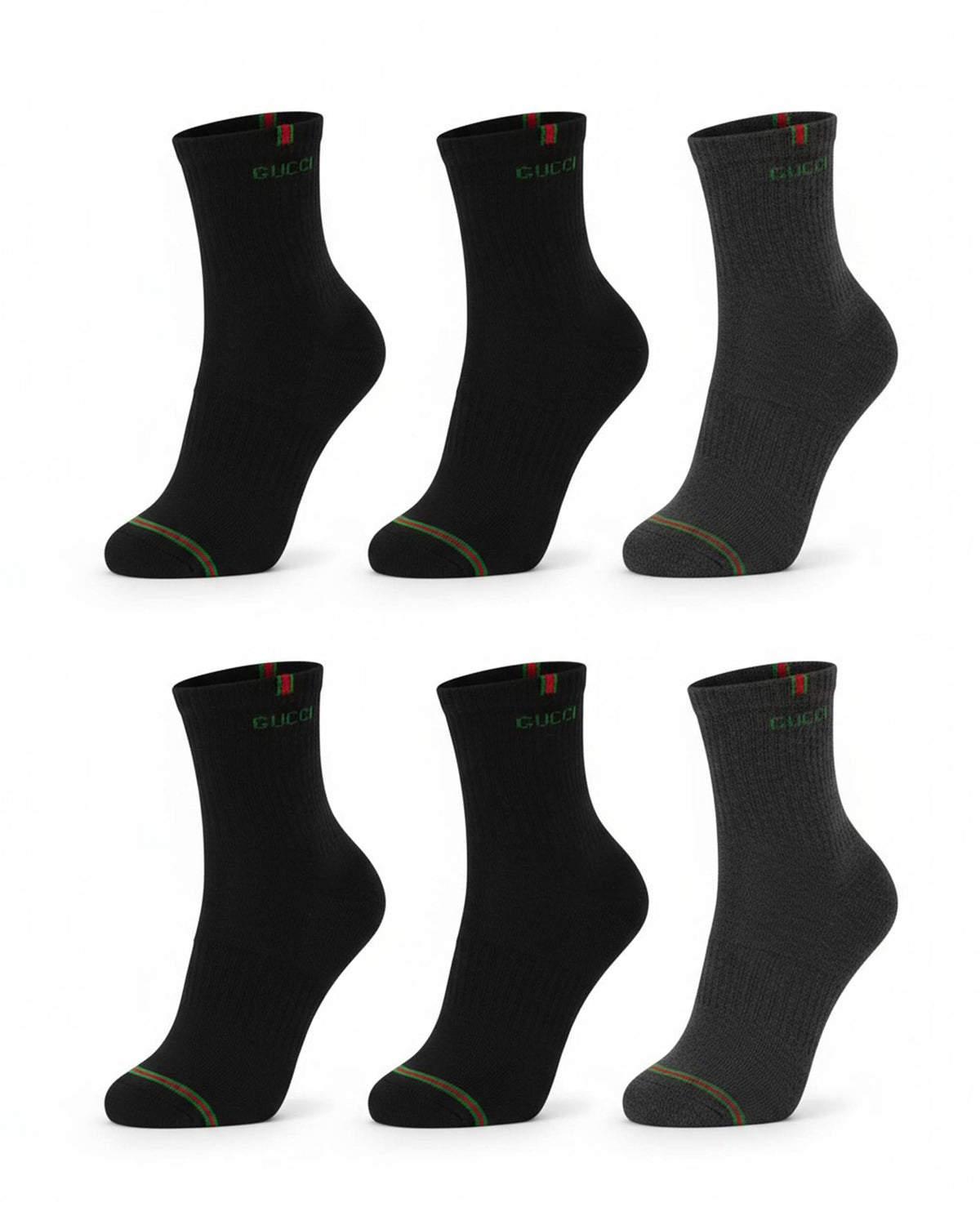 Men’s 6 Pairs Ankle Socks, Men's Socks, Chase Value, Chase Value